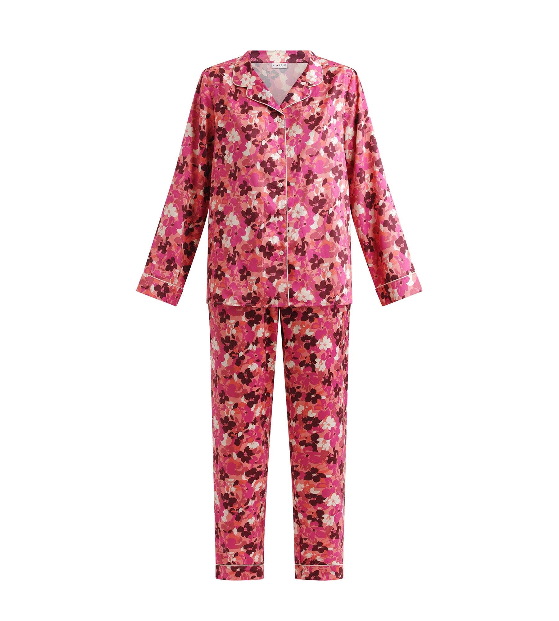 DIM Set pigiama donna Fico floreale Don't Disturb