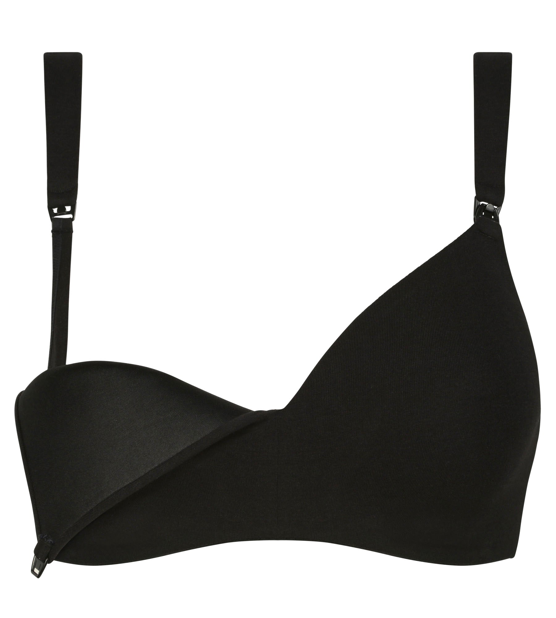 DIM Reggiseno allattamento in jersey nero Dim Maternity
