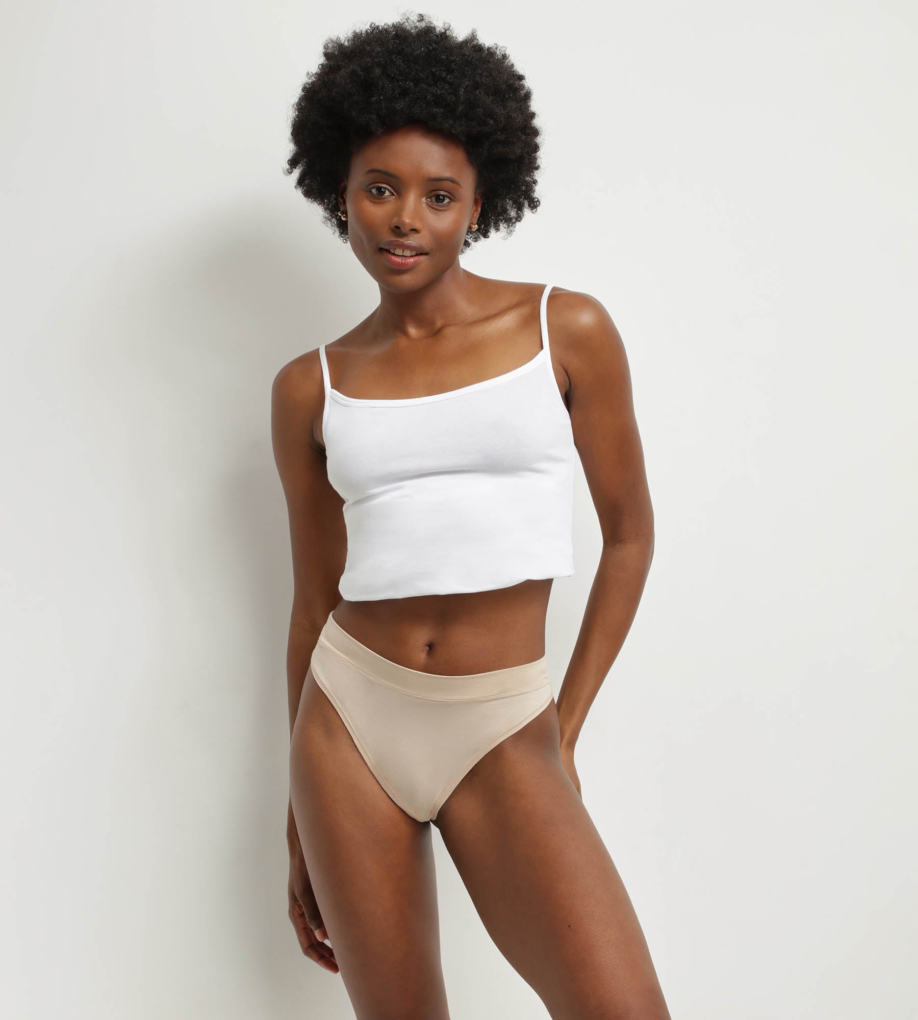 DIM Perizoma donna in cotone modal nude Dim Comfort Collection