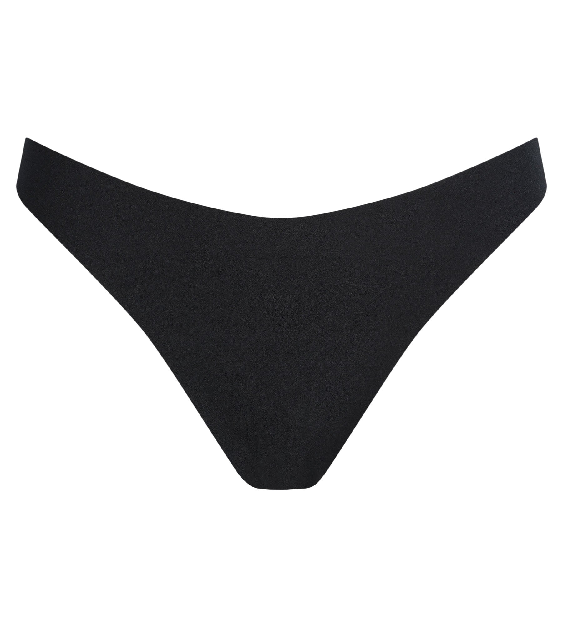 DIM Tanga in microfibra nero senza cuciture Dim No Show Invisibile