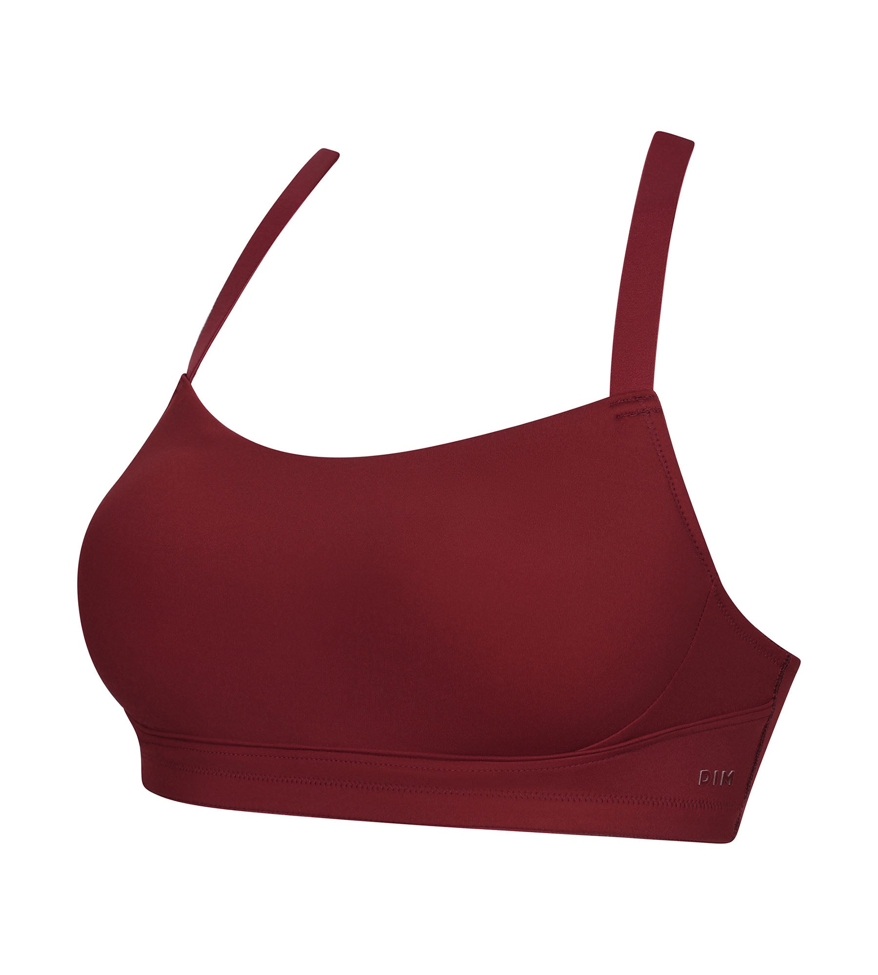 DIM Reggiseno sportivo in microfibra modellante DIM Move Bordeaux