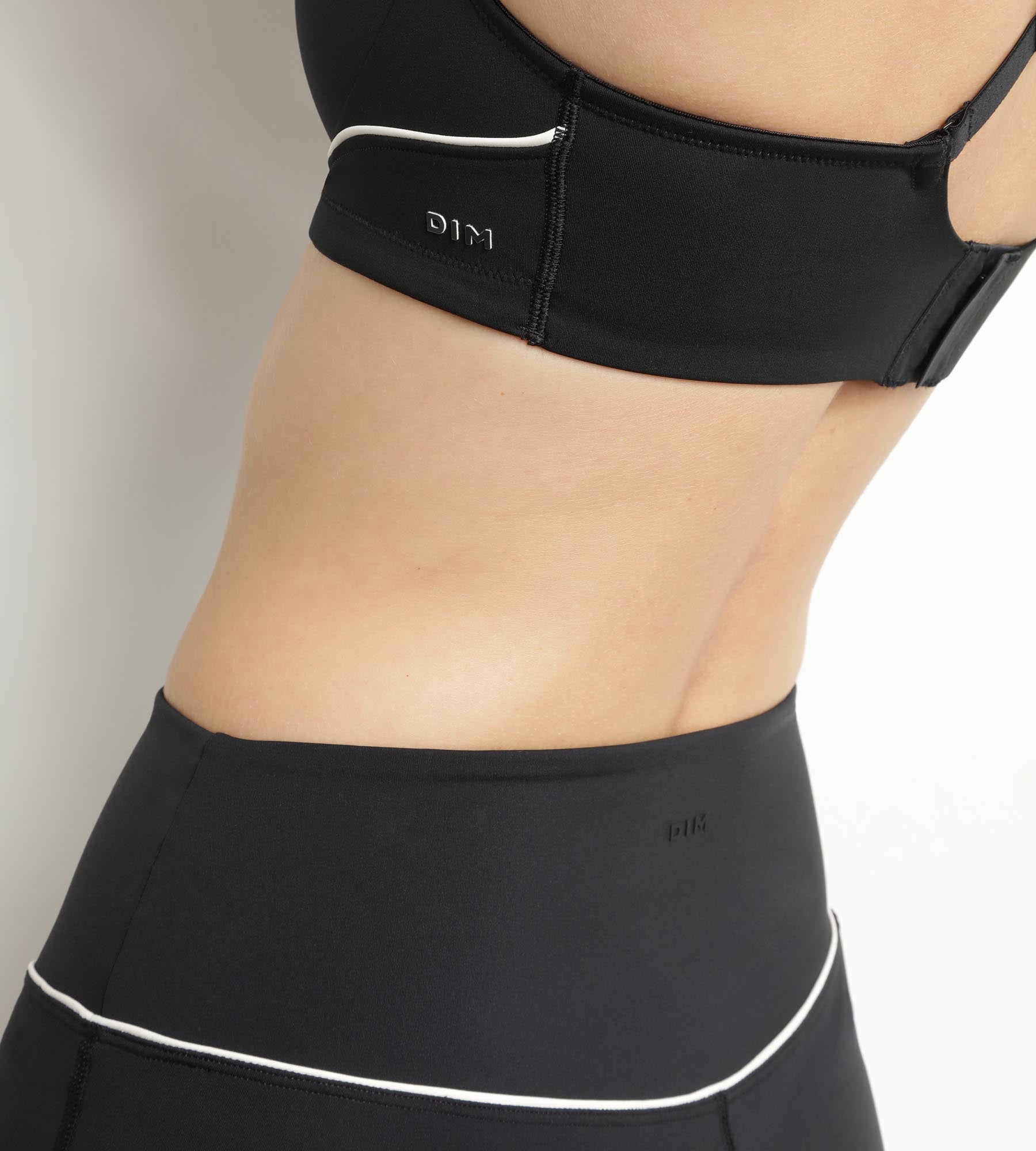 DIM Reggiseno sportivo modellante in microfibra donna Nero DIM Move