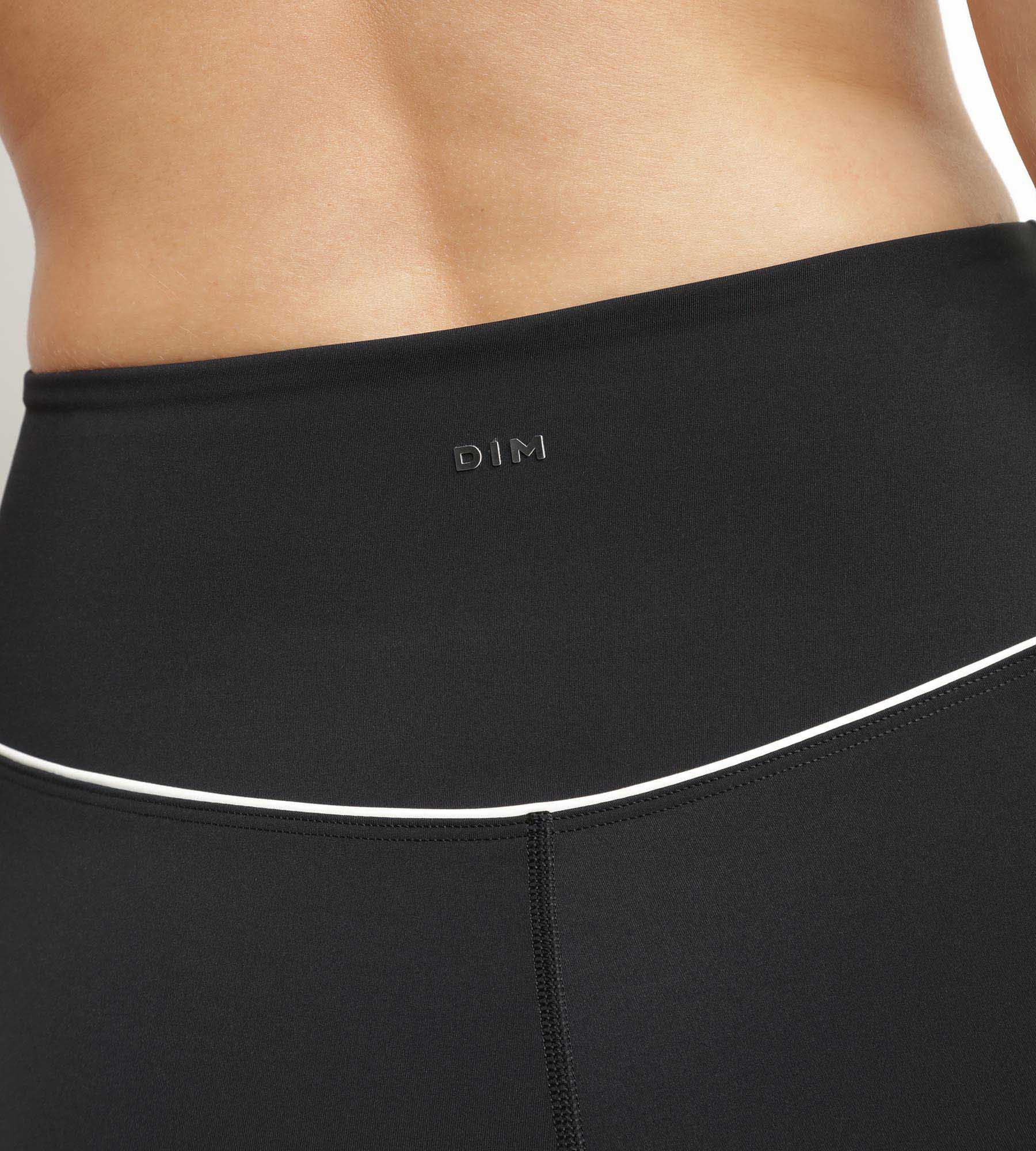 DIM Shorty in microfibra nero modellante DIM Move donna