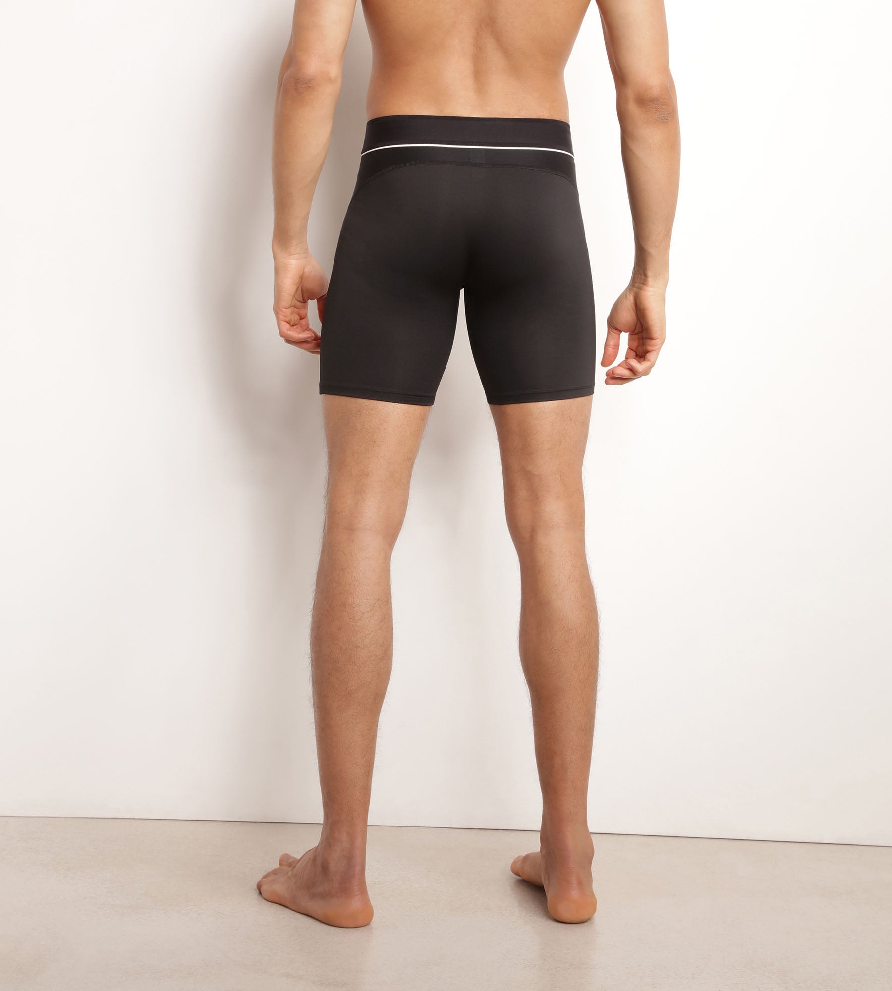 DIM Boxer uomo in microfibra e rete Nero DIM Move