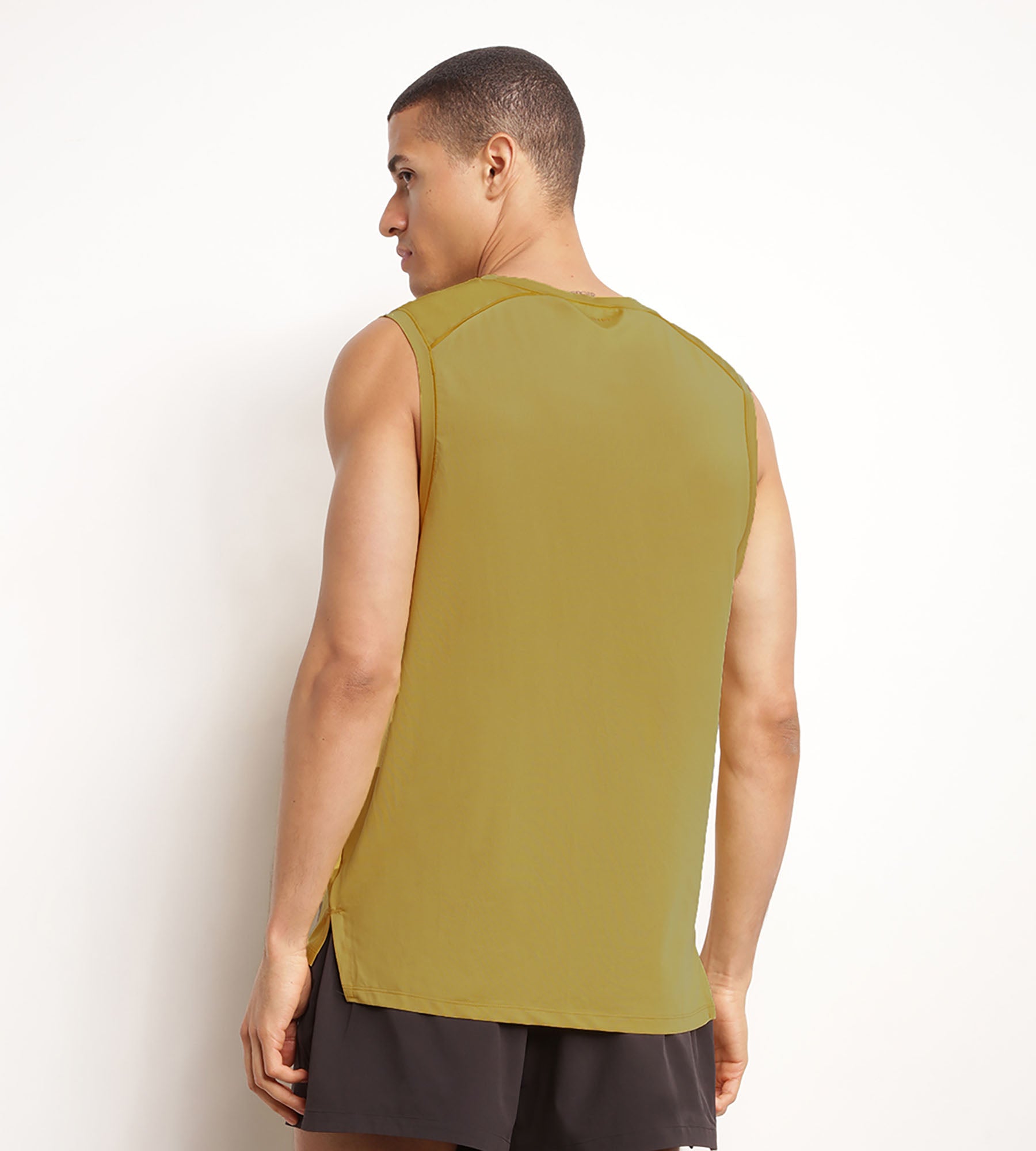 DIM Canottiera aerata Uomo Olive DIM Move