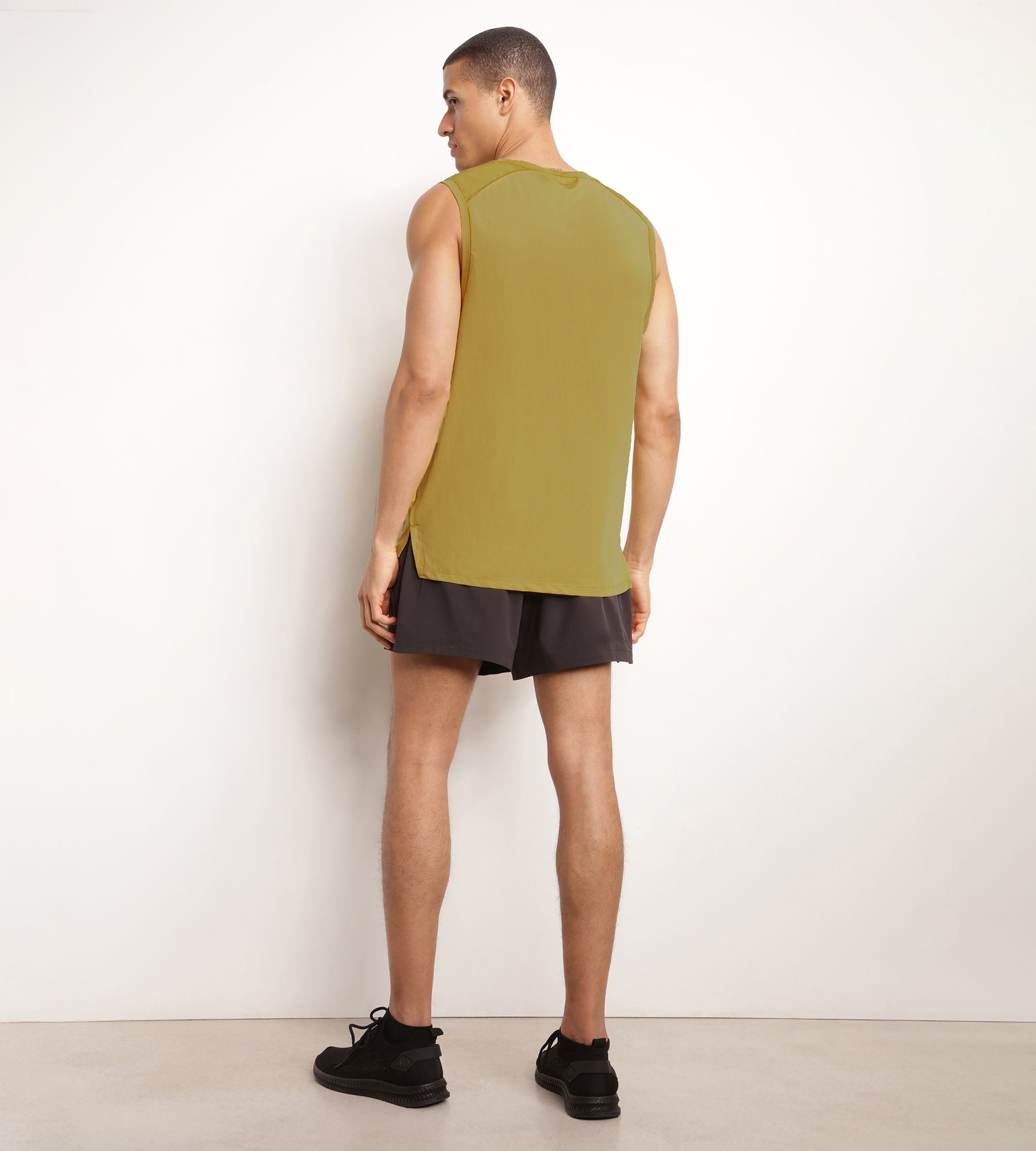 DIM Canottiera aerata Uomo Olive DIM Move