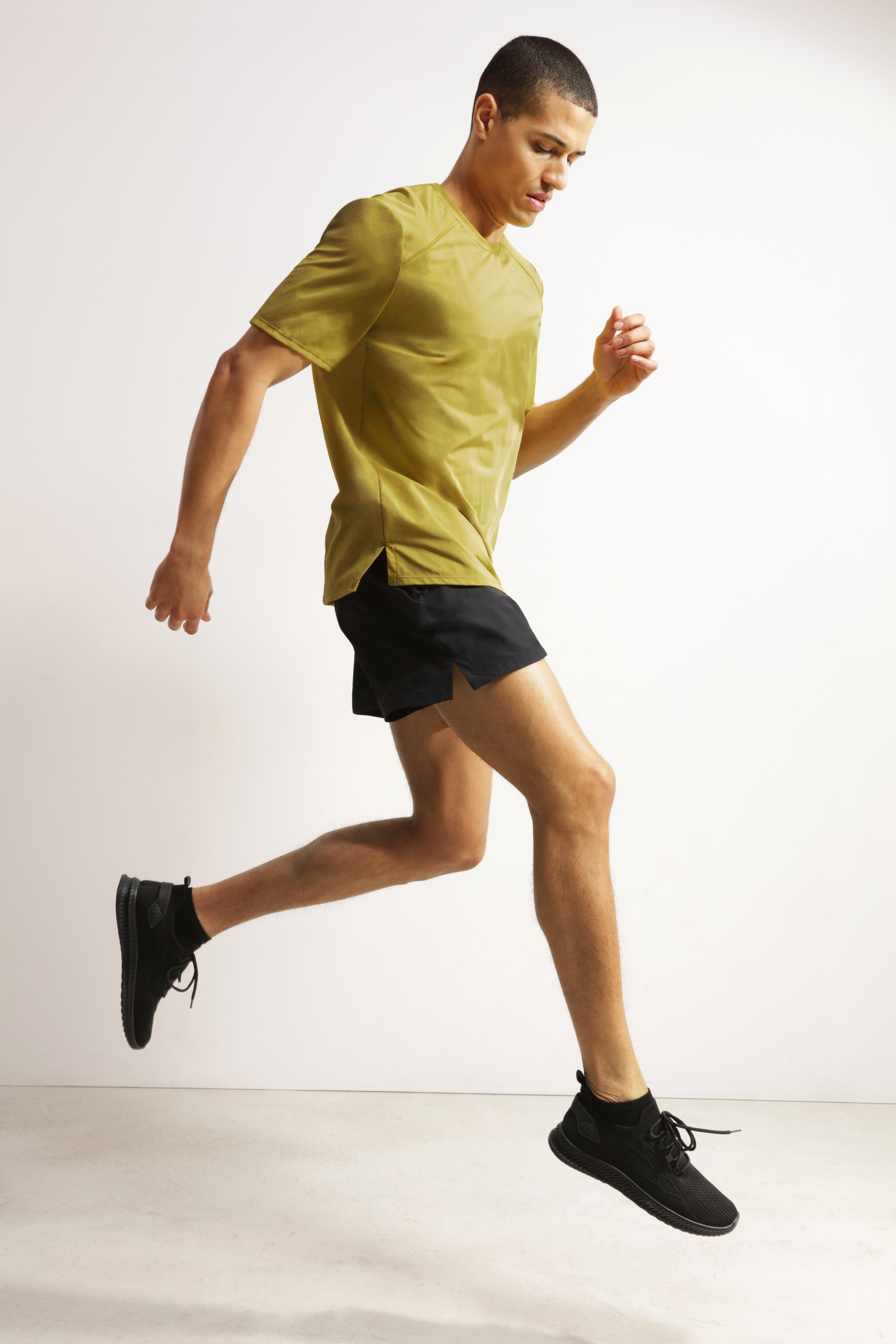 DIM Short sportivi ventilati da uomo Nero DIM Move