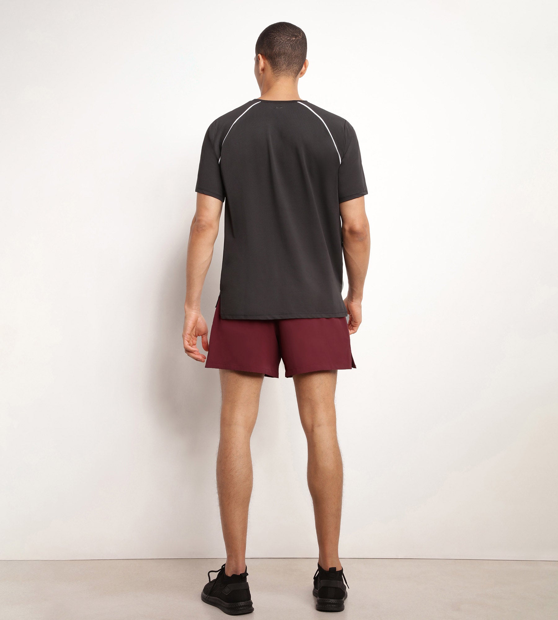 DIM Short sportivi aerati da uomo Bordeaux DIM Move