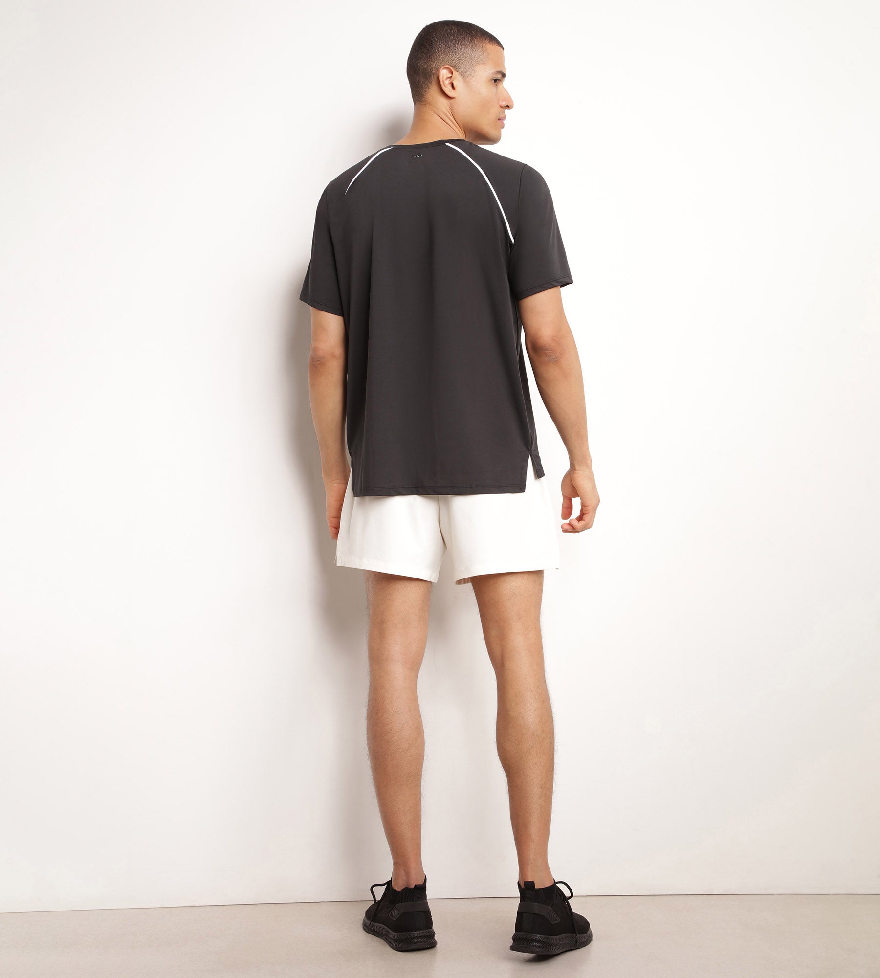 DIM T-shirt sportiva Uomo in tessuto traspirante nero DIM Move