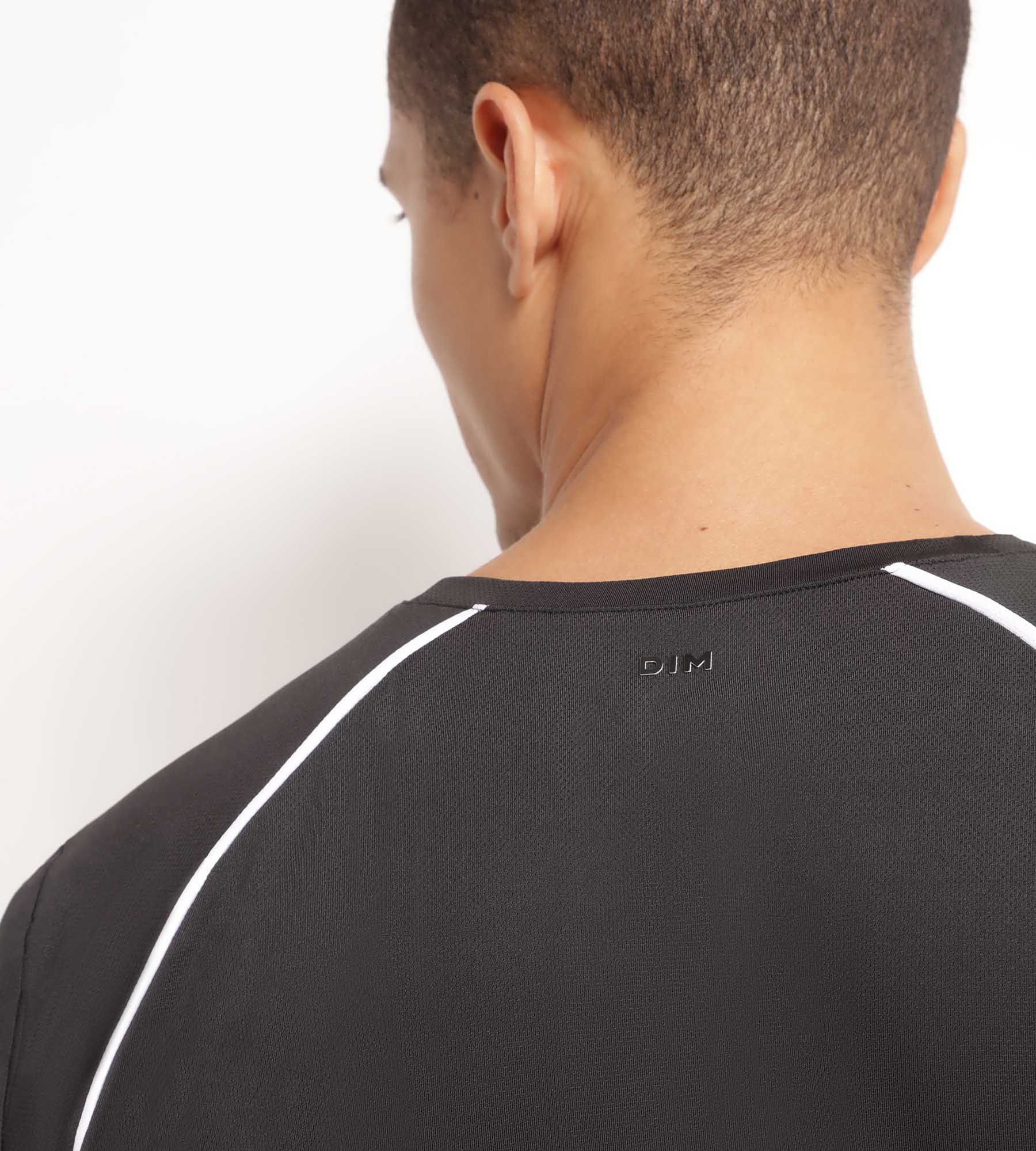 DIM T-shirt sportiva Uomo in tessuto traspirante nero DIM Move