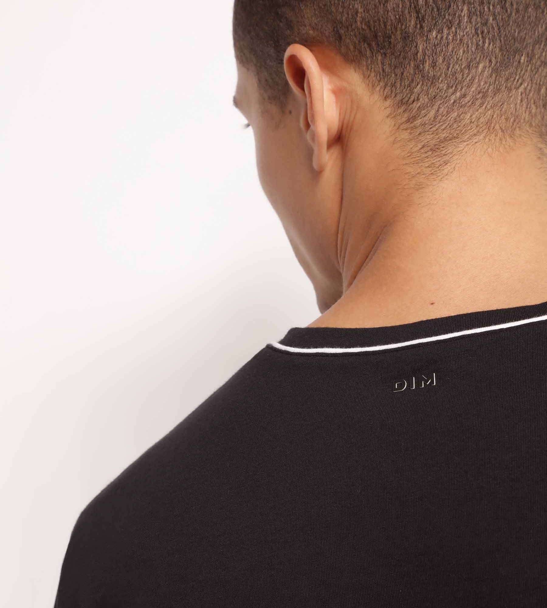 DIM T-shirt sportiva termoregolante Uomo in jersey nero DIM Move