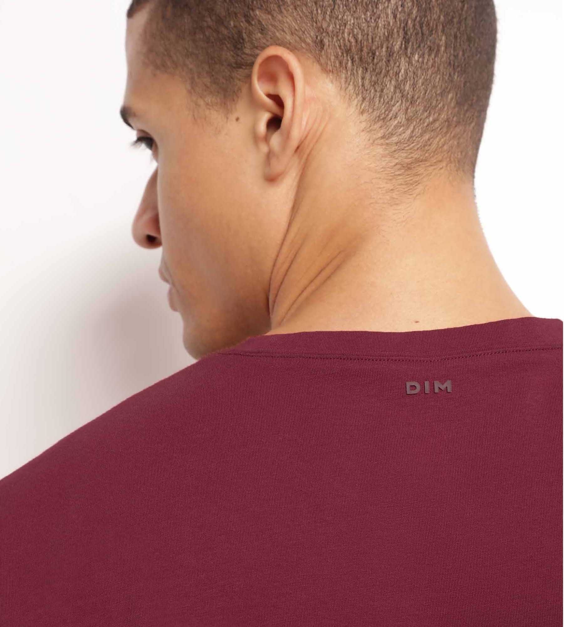 DIM Maglietta sportiva in jersey termoregolatore Uomo Bordeaux DIM Move