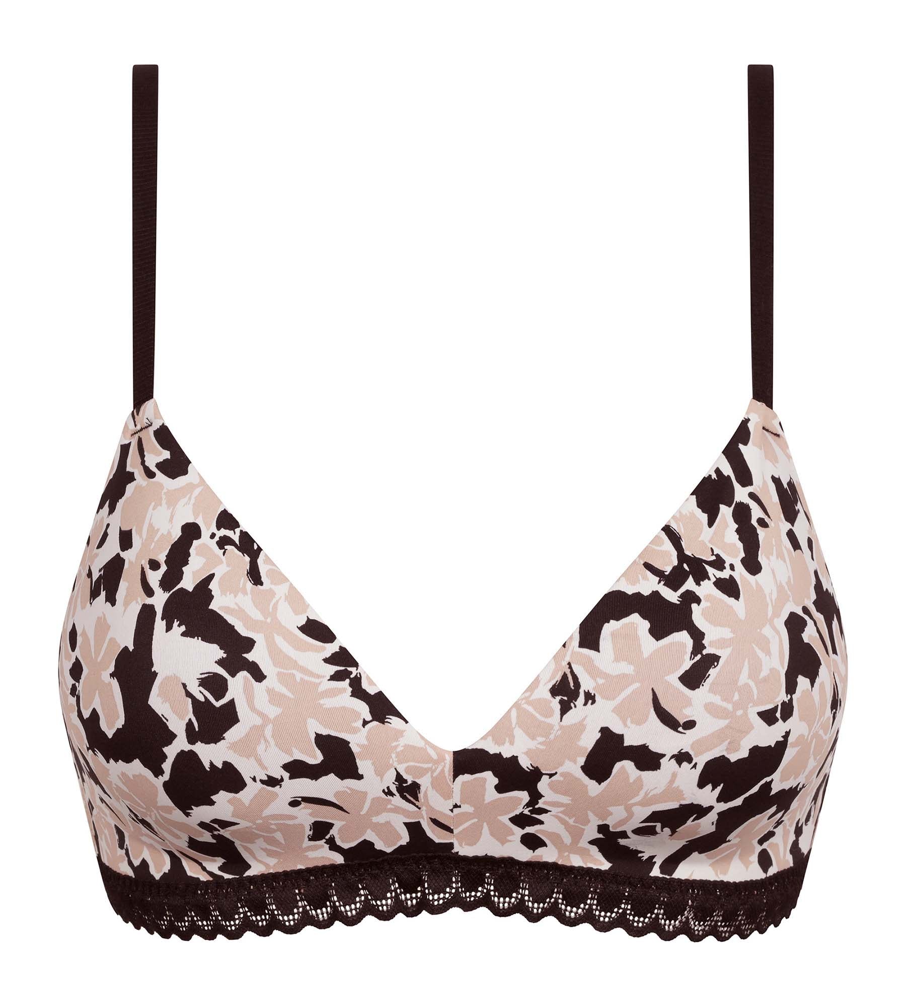 DIM Reggiseno imbottito a triangolo senza ferretto Beige Daily Micro