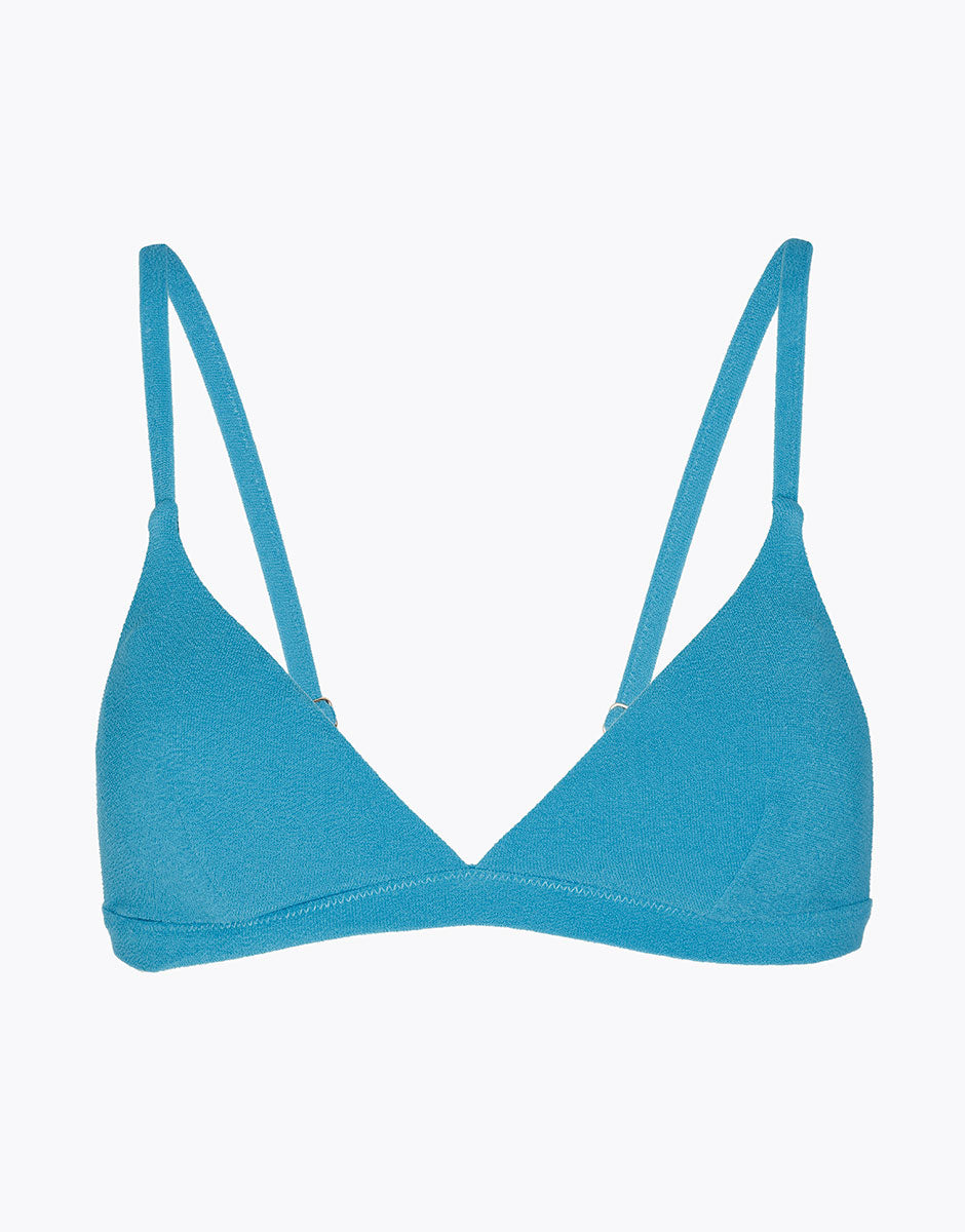 DIM Top costume da bagno a triangolo imbottito Spongy Otanio trasparente