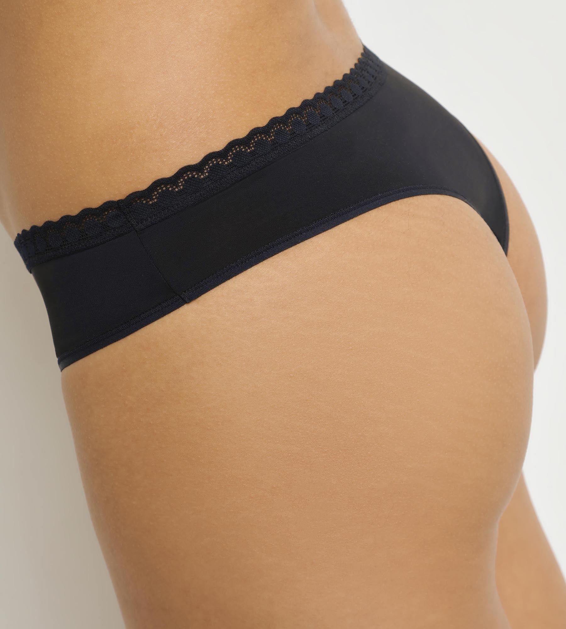 DIM Daily Micro perizoma nero in pizzo per Donna