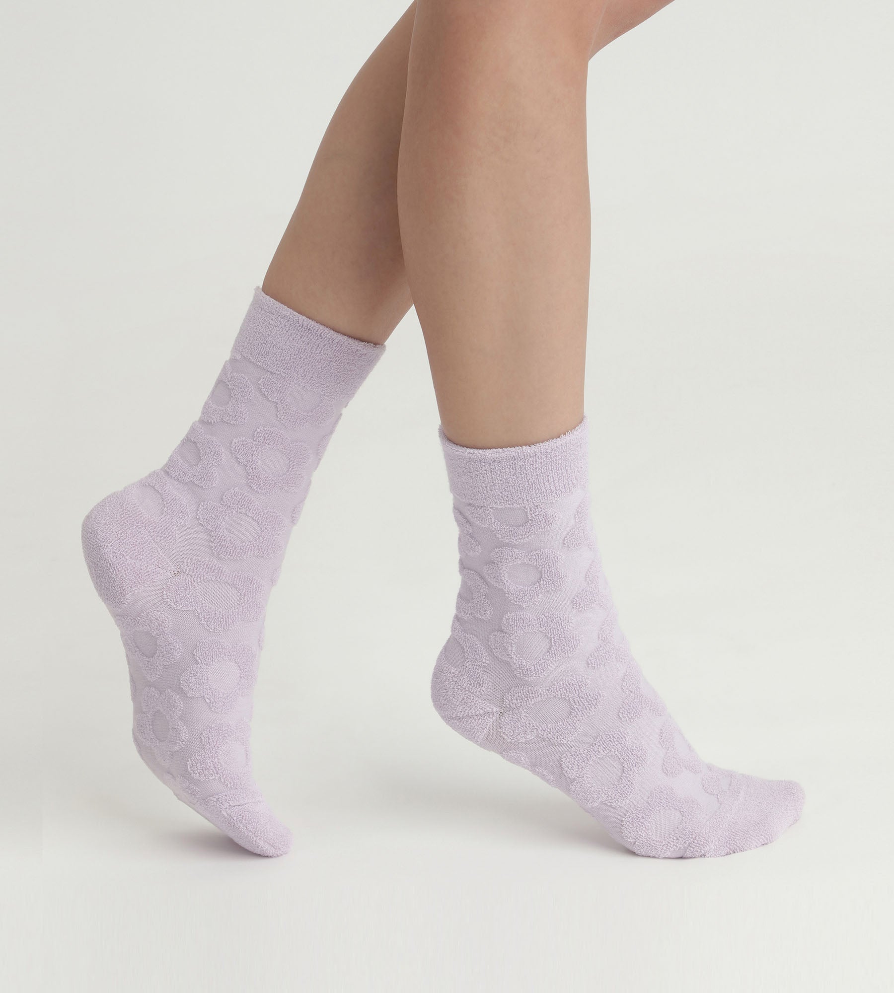 DIM Calze donna in spugna di parma con fiori DIM Mod
