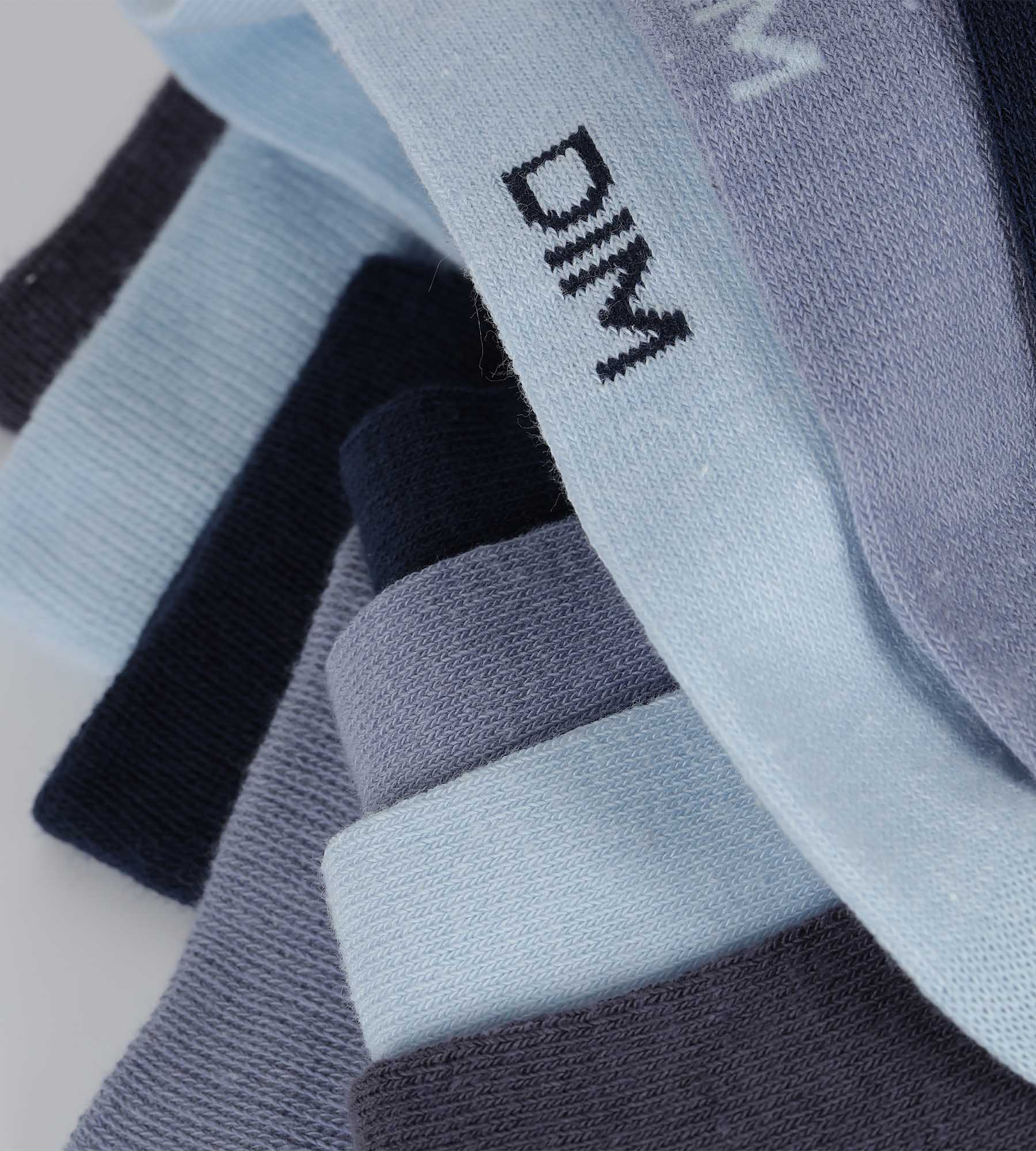 DIM Pacco da 4 paia di calze da uomo EcoDim Mode Blue.