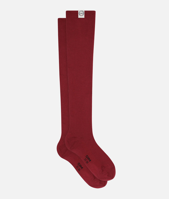 DIM Calze alte Rouge Dim x Inès de La Fressange Donna