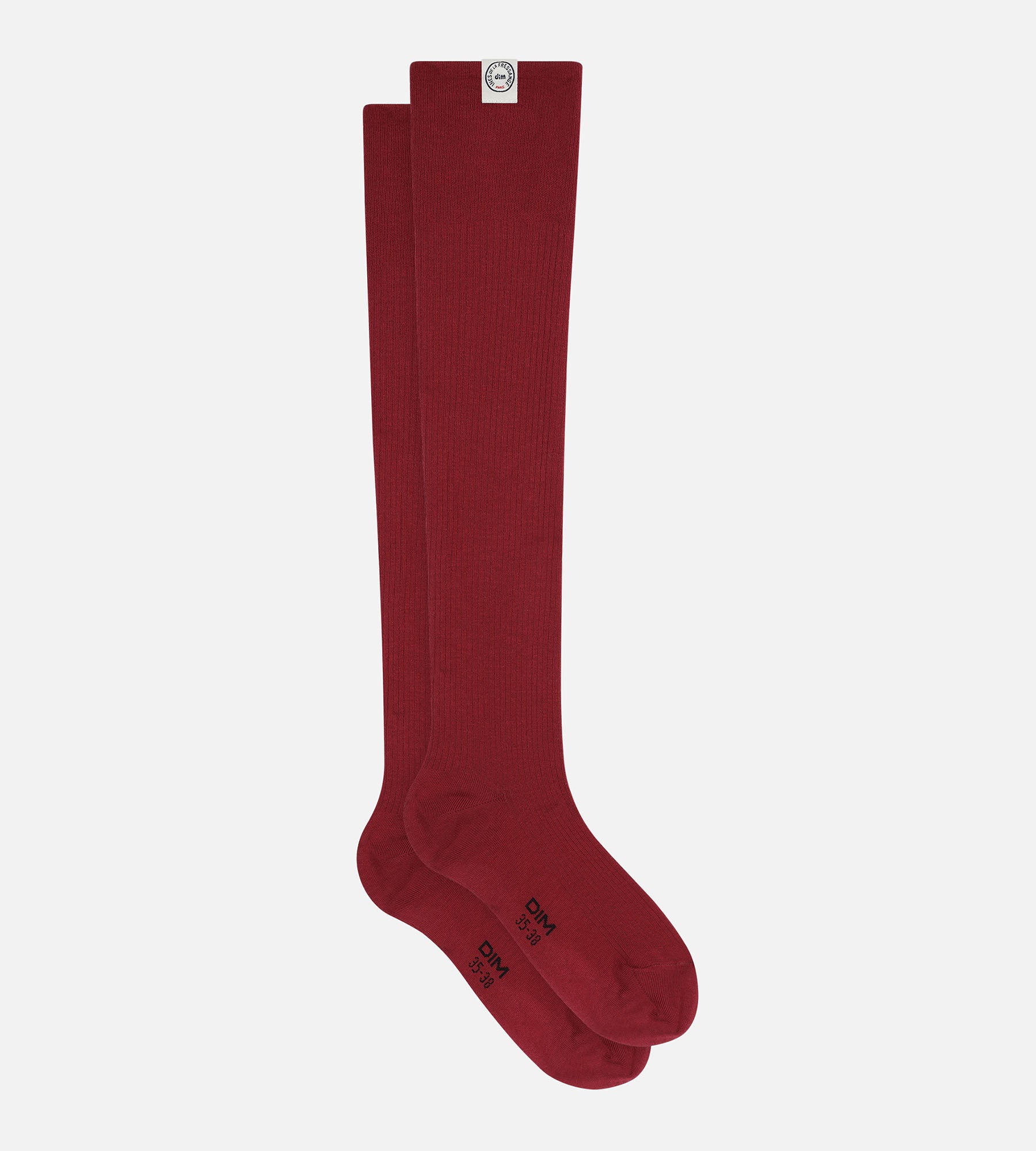 DIM Calze alte Rouge Dim x Inès de La Fressange Donna