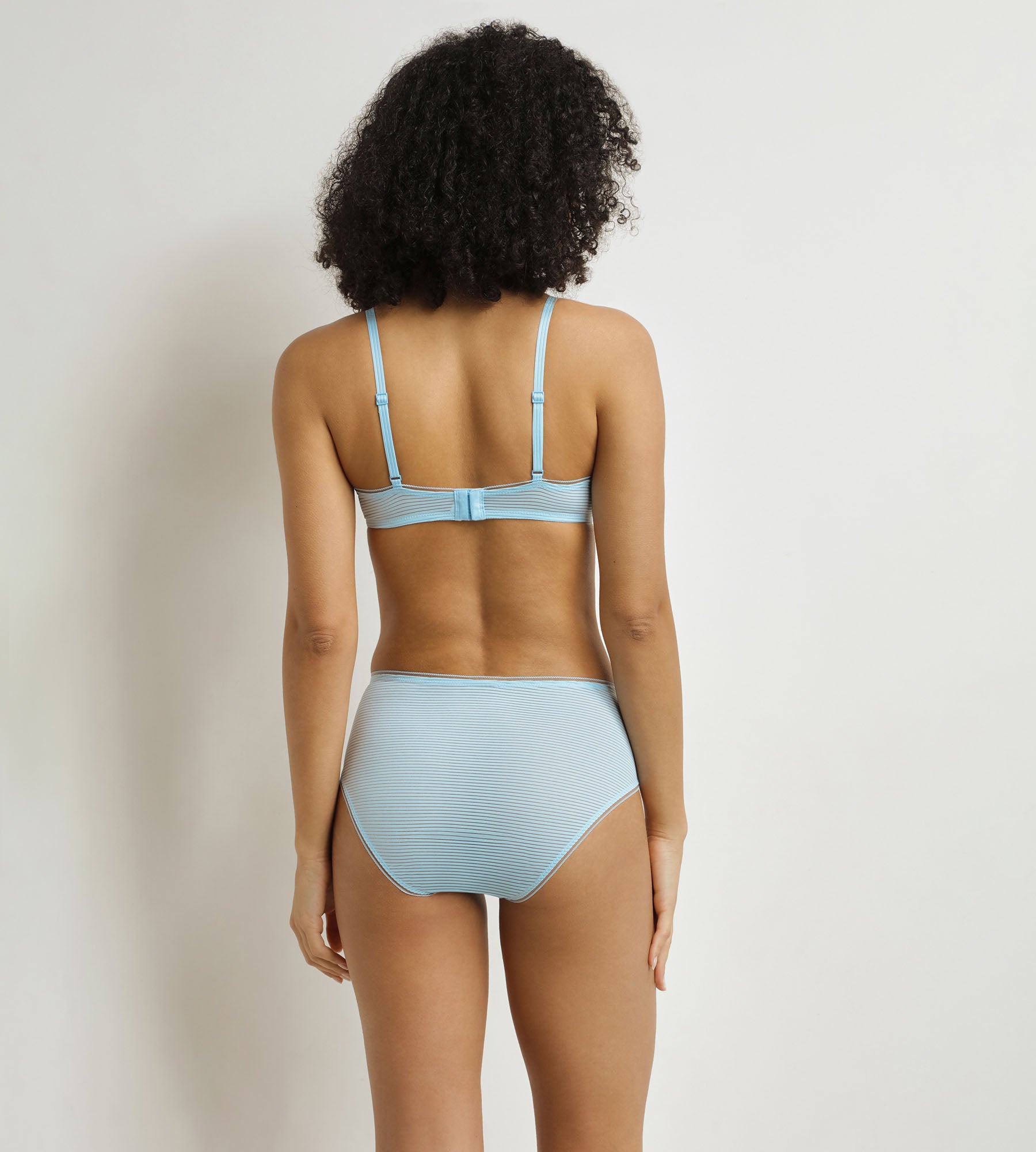DIM Reggiseno a balconcino blu Dim x Inès de La Fressange