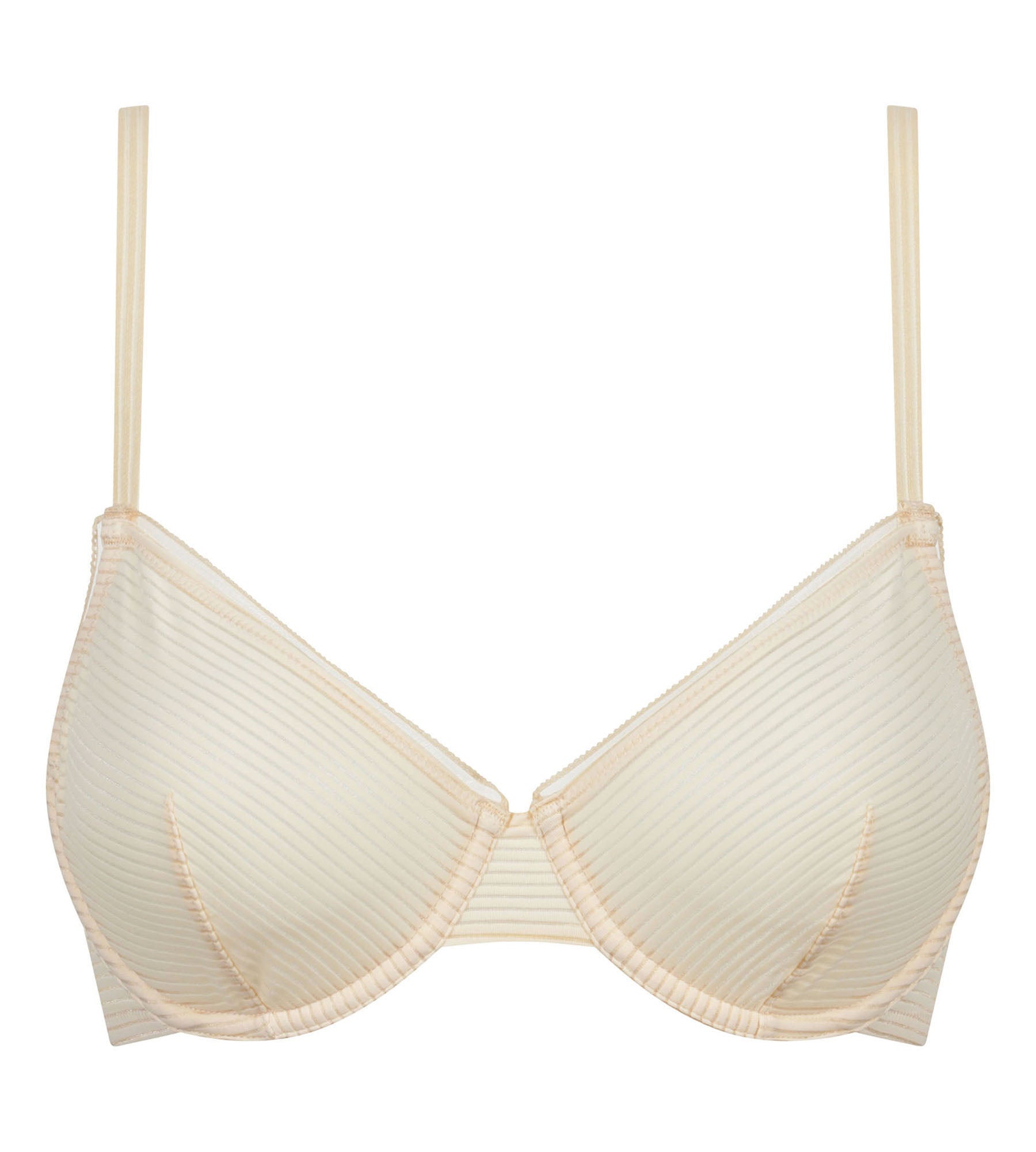 DIM Reggiseno a balconcino beige Dim x Inès de La Fressange