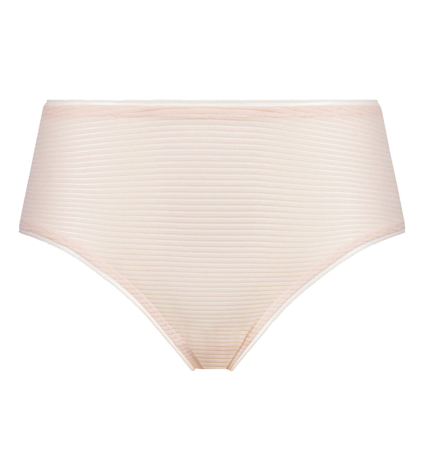 DIM Slip donna a vita alta a righe rosa Dim x Inès de La Fressange