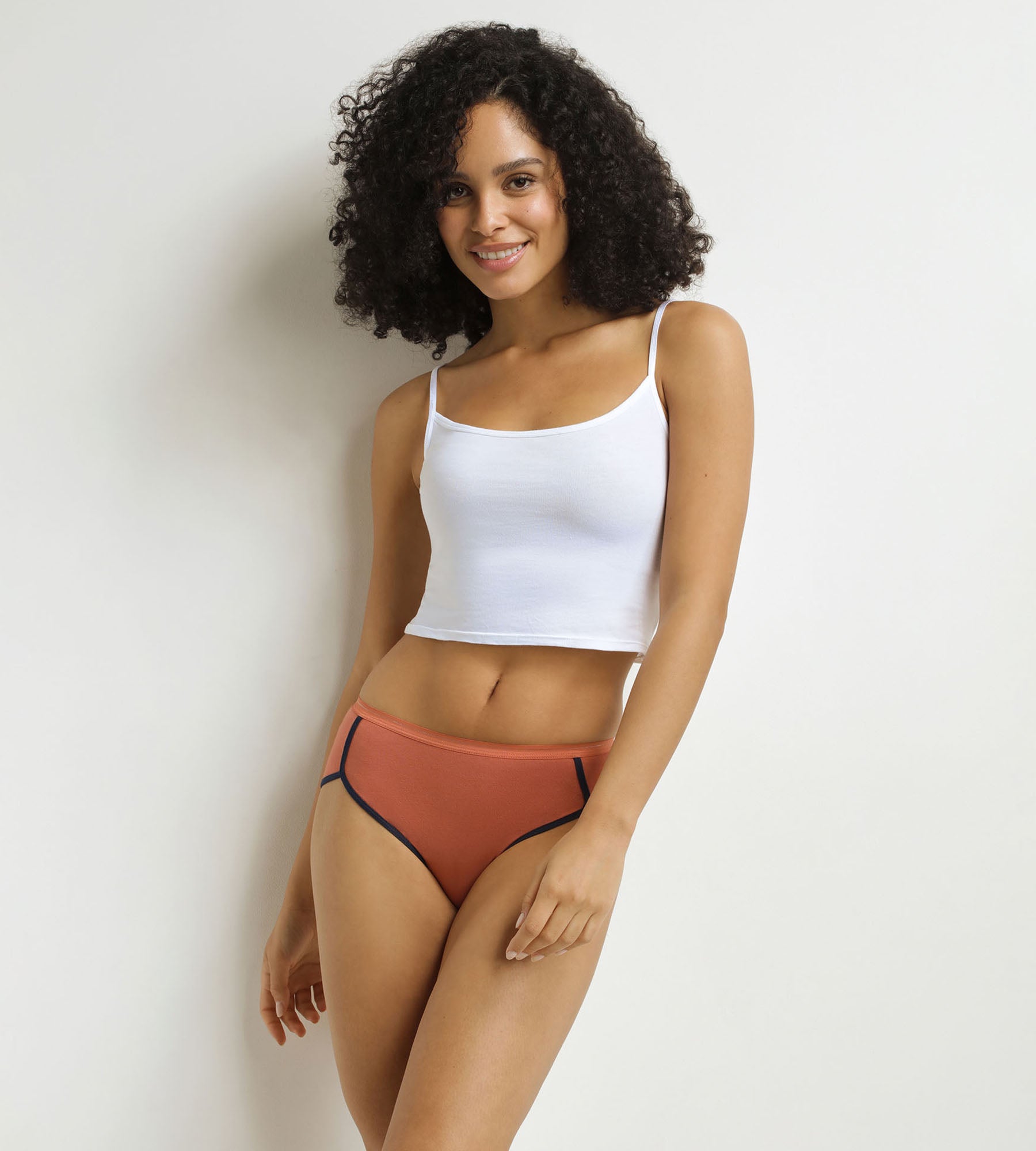 DIM Pacco da 5 boxer da donna Beige Taupe Khaki DIM x Inès de La Fressange