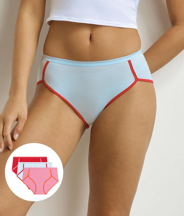 DIM Pacco da 3 boxer da donna Dim x Inès de La Fressange