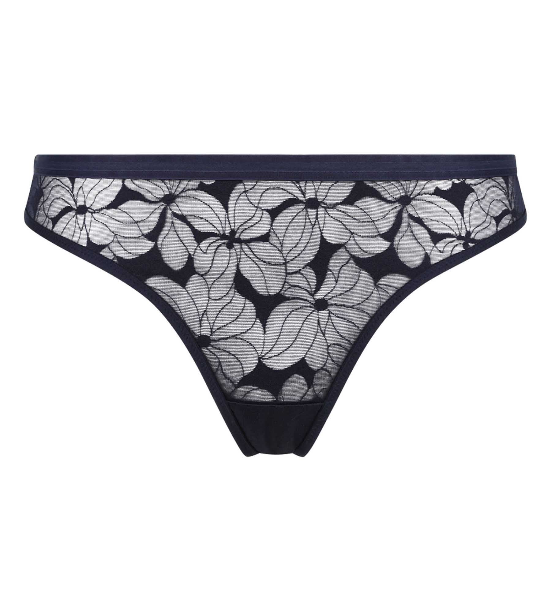 DIM Perizoma Donna Blu Dim Bloom