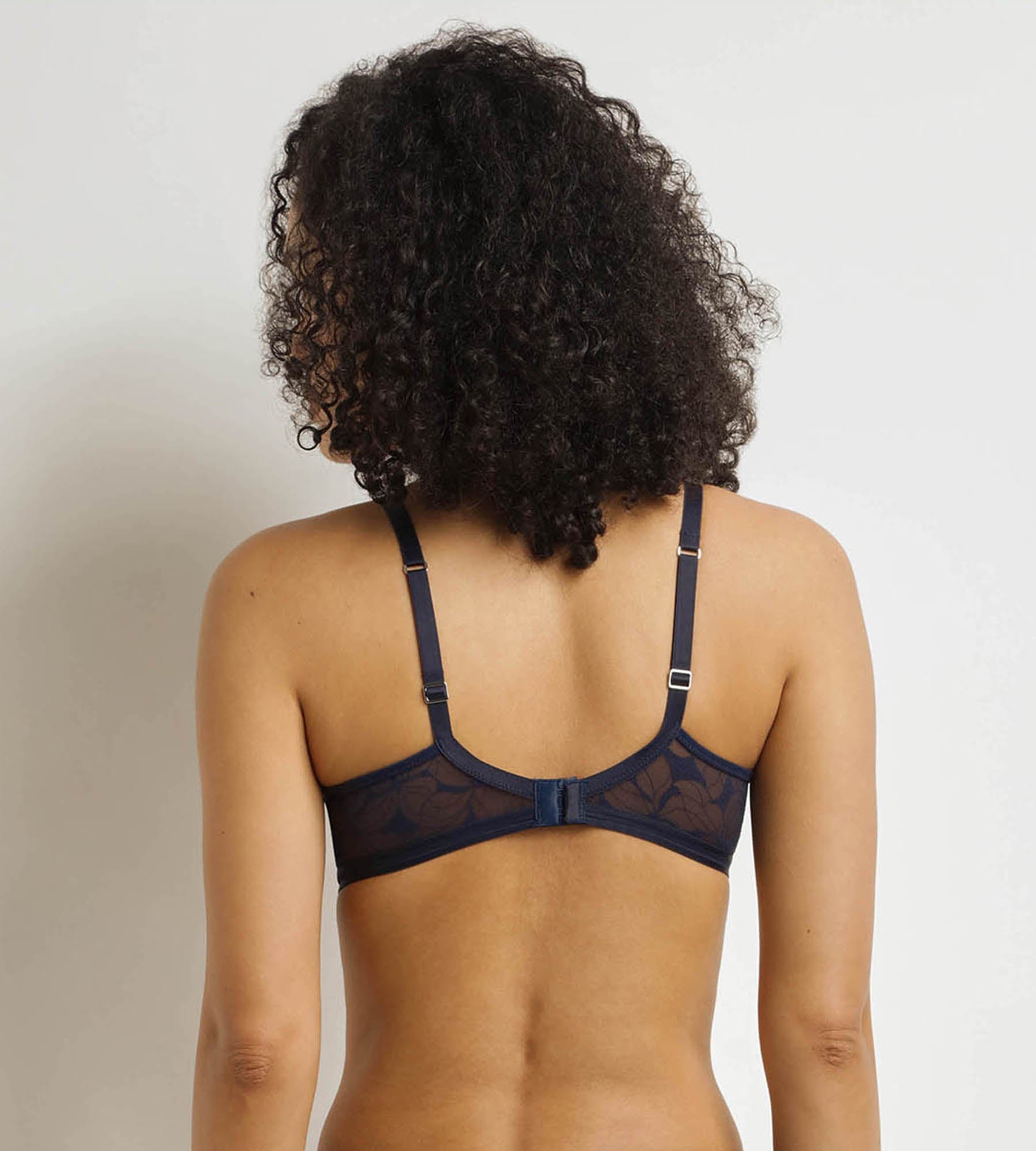 DIM Reggiseno a triangolo senza ferretto Dim Bloom blu