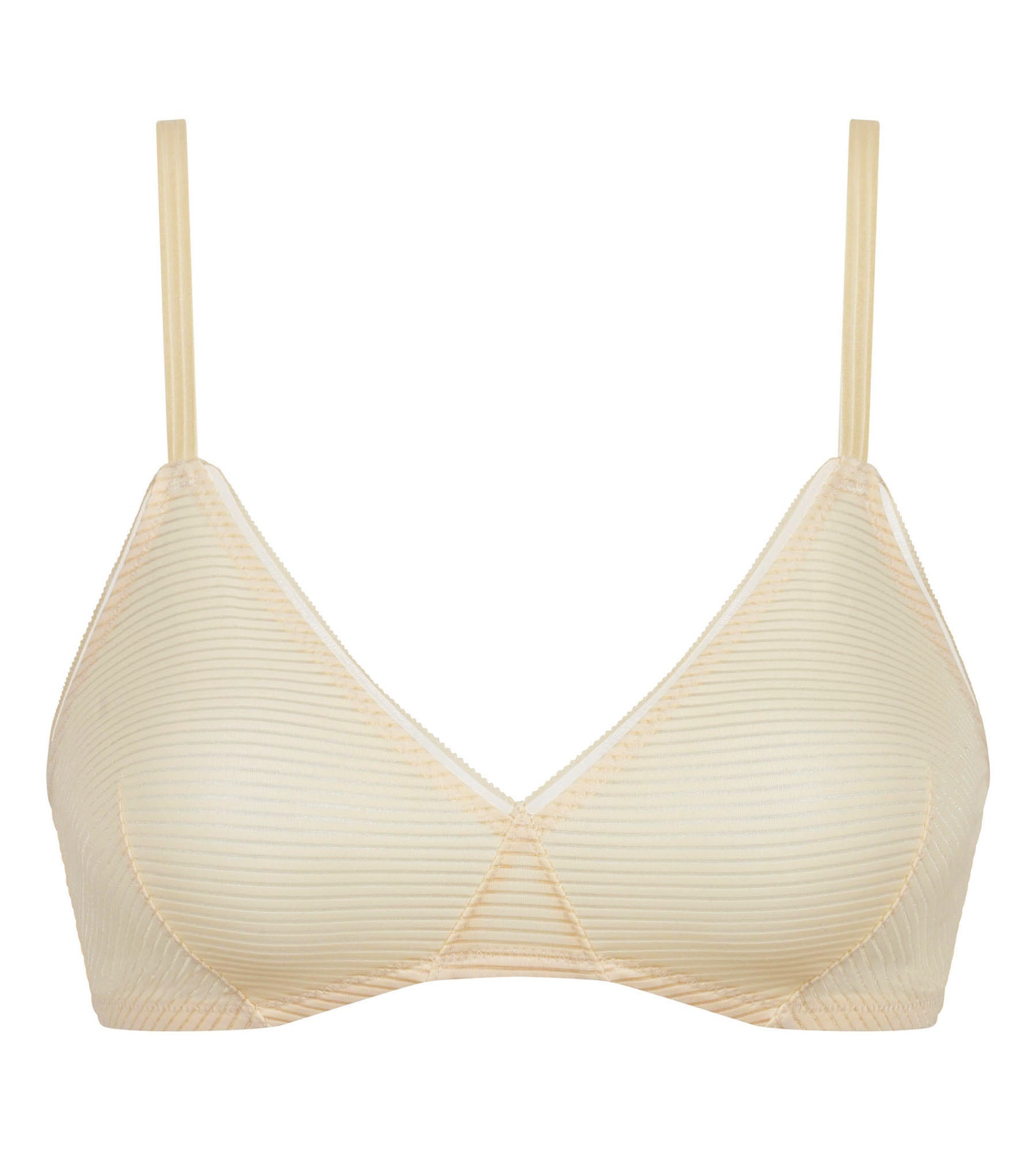 DIM Dim x Inès De La Fressange Reggiseni a triangolo senza ferretto Beige