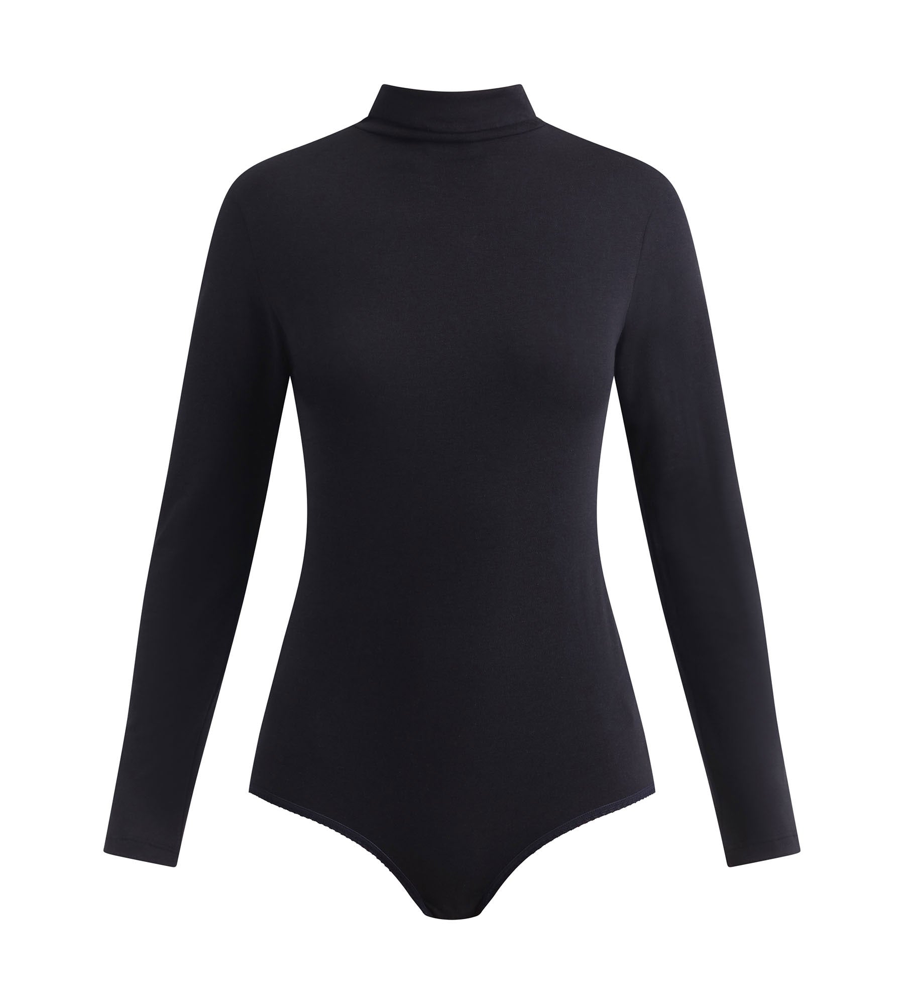 DIM Body donna a maniche lunghe con collo alto nero Dim Thermal