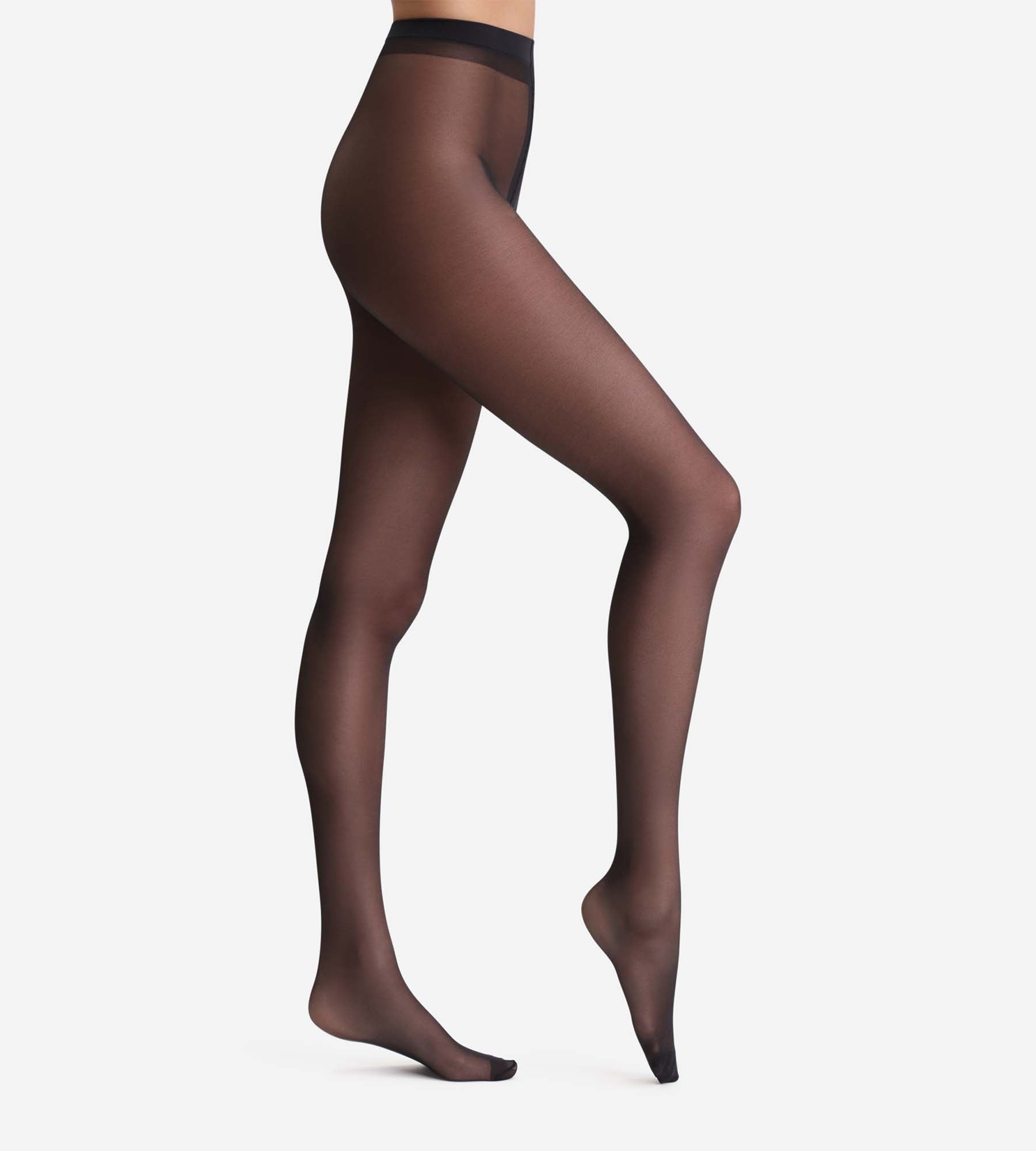 DIM Diam's Silhouette Fuselée collant nero coprente