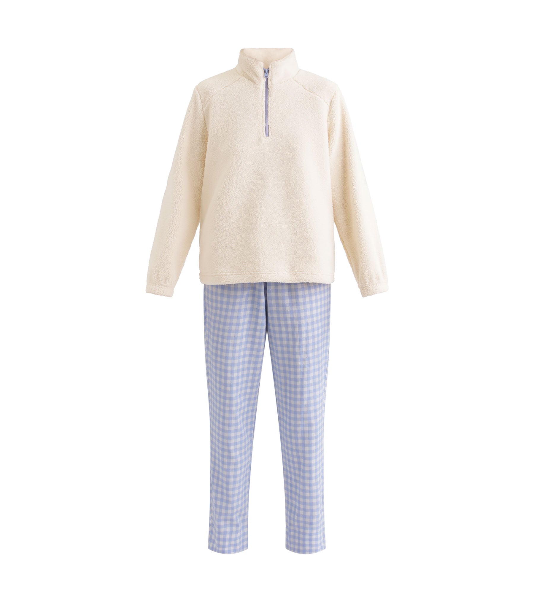 DIM Pantaloni del pigiama da donna Blu Grigio Dim Warm