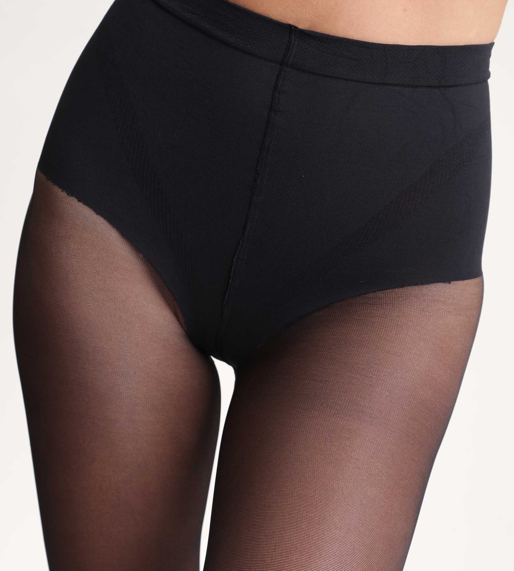 DIM Collant Diam's Nero Pancia Piatta 25D