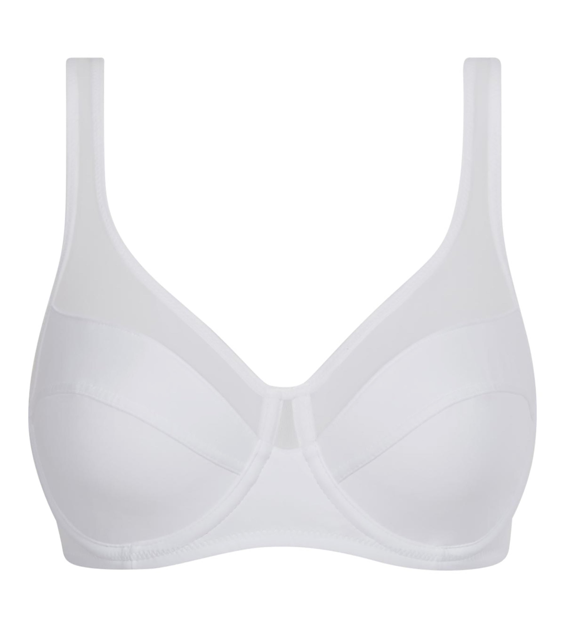 DIM Reggiseno contenitivo bianco con ferretto Generous DIM