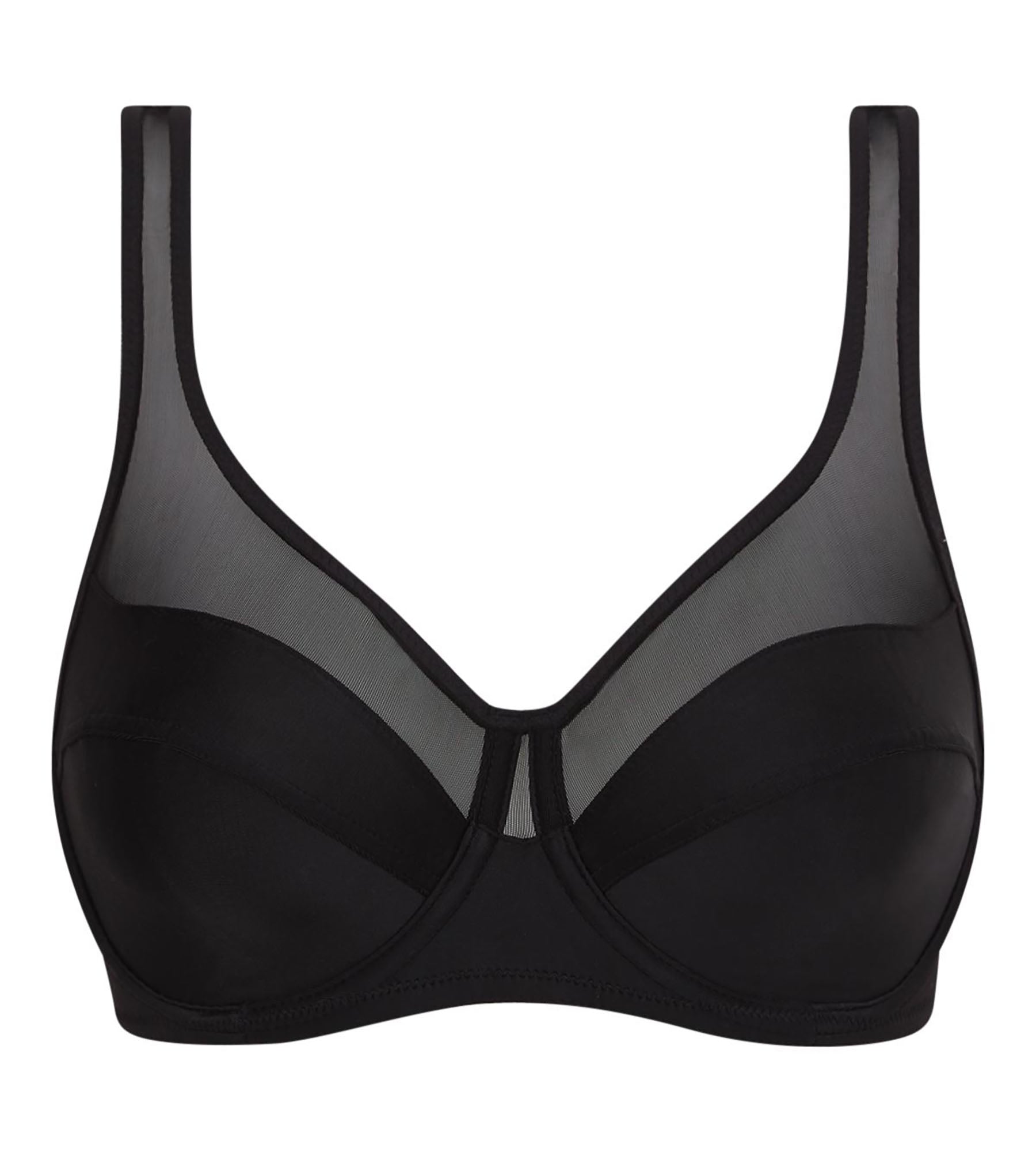DIM Reggiseno con ferretto push-up nero Dim Generous