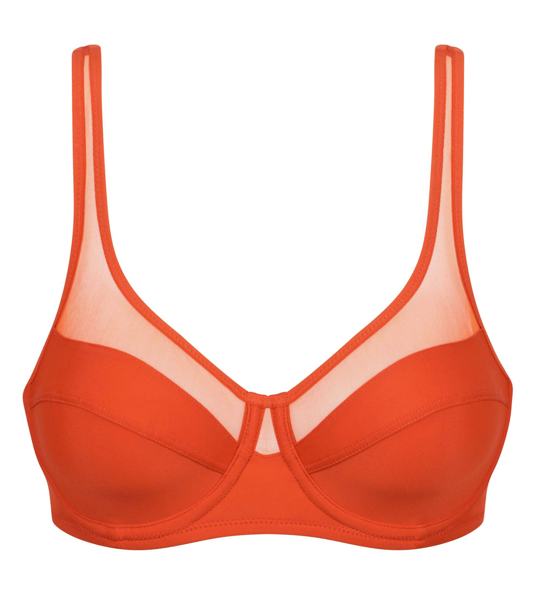DIM Reggiseni con ferretto Generous in arancione zucca