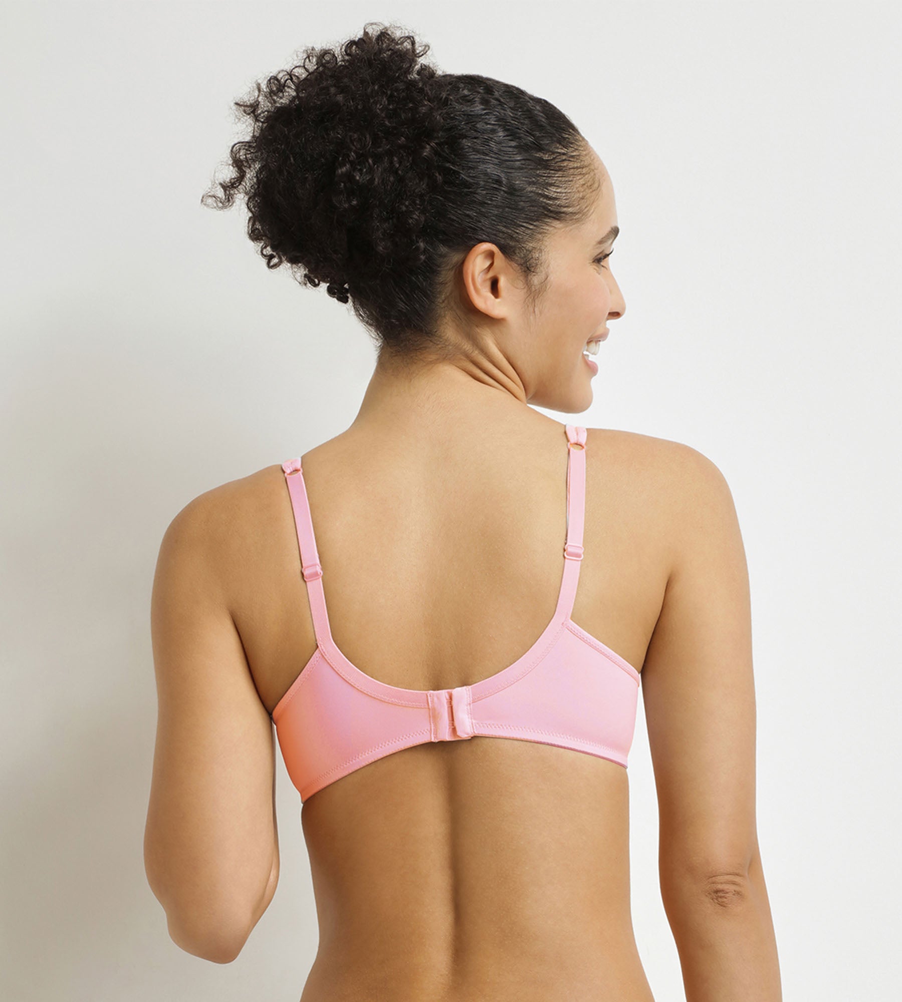 DIM Reggiseni push-on con ferretto Generous Pink Floral.