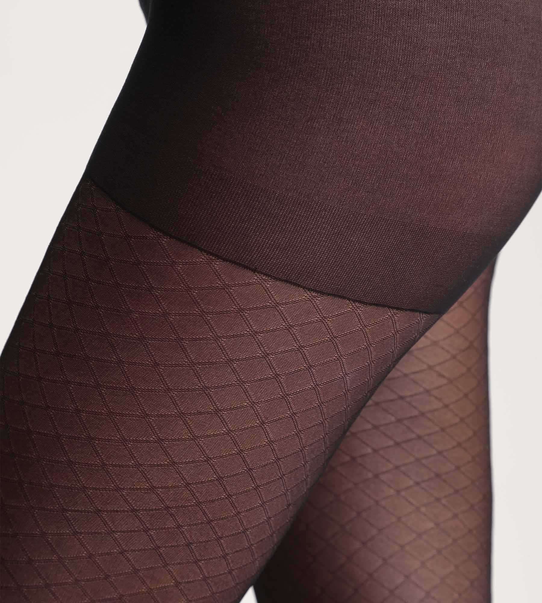 DIM Collant a rete Illusion nero Dim Style
