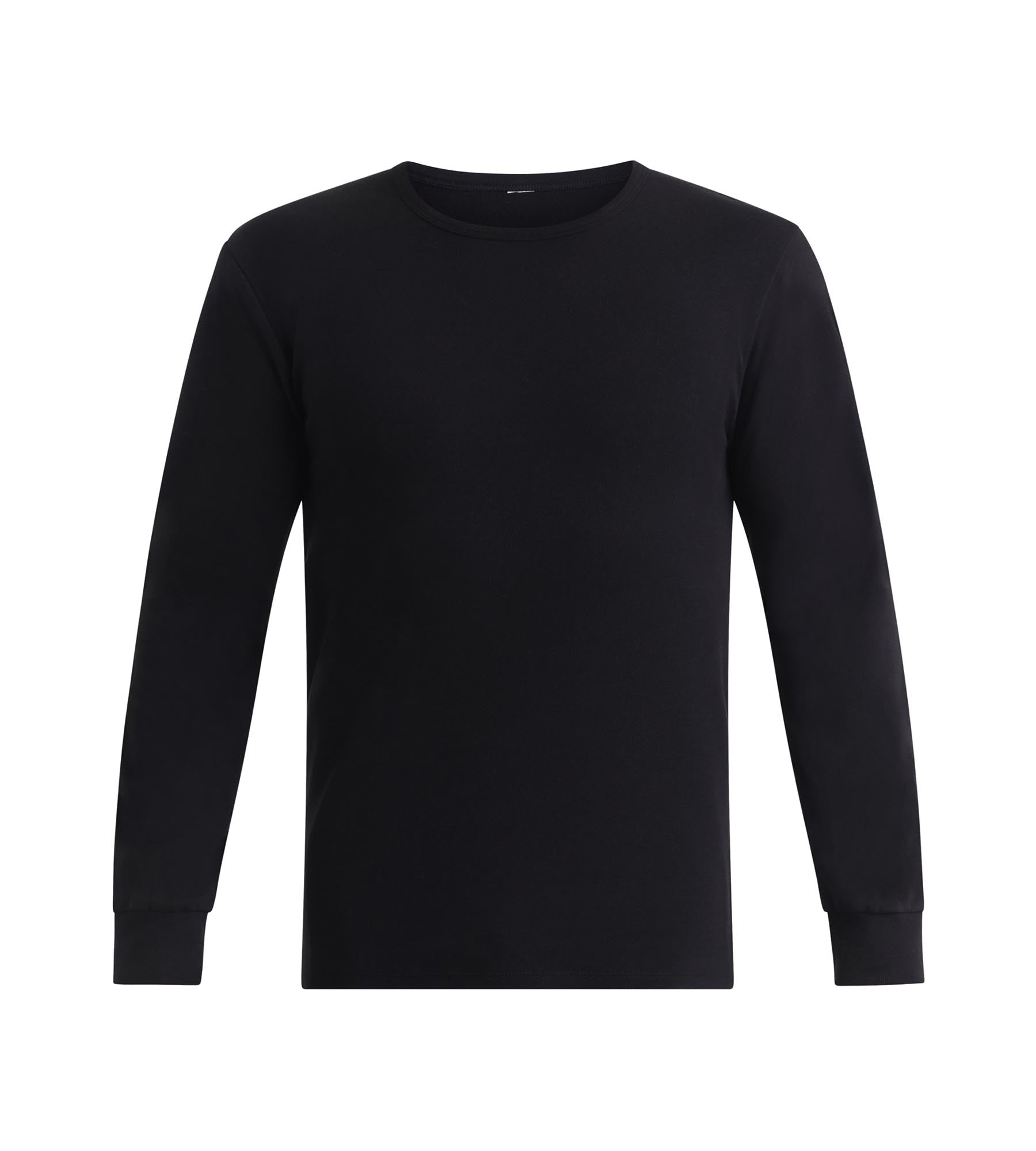 DIM T-shirt da uomo in cotone nero Dim Thermal