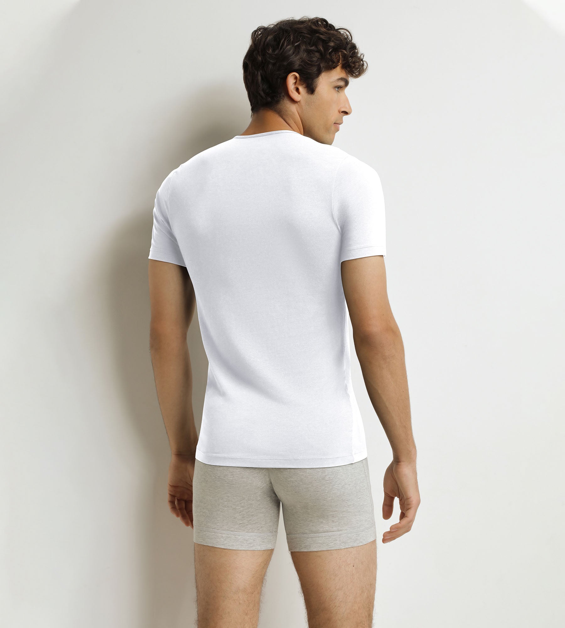 DIM T-shirt uomo a maniche corte Bianco Dim Thermal