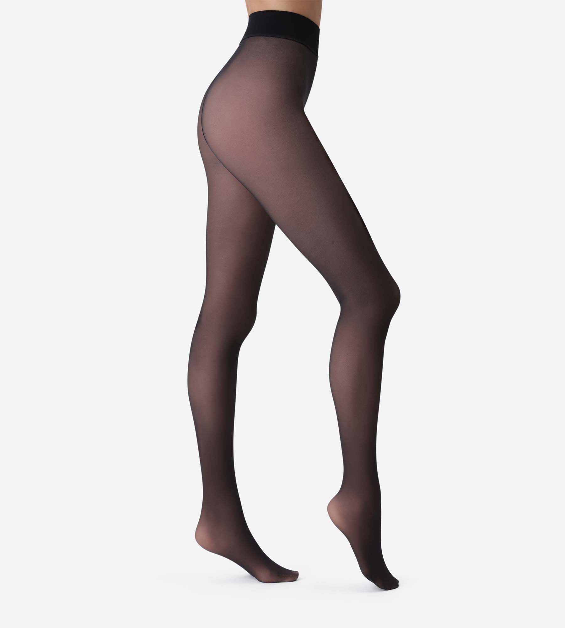 DIM Collant trasparente effetto caldo Nero Thermo