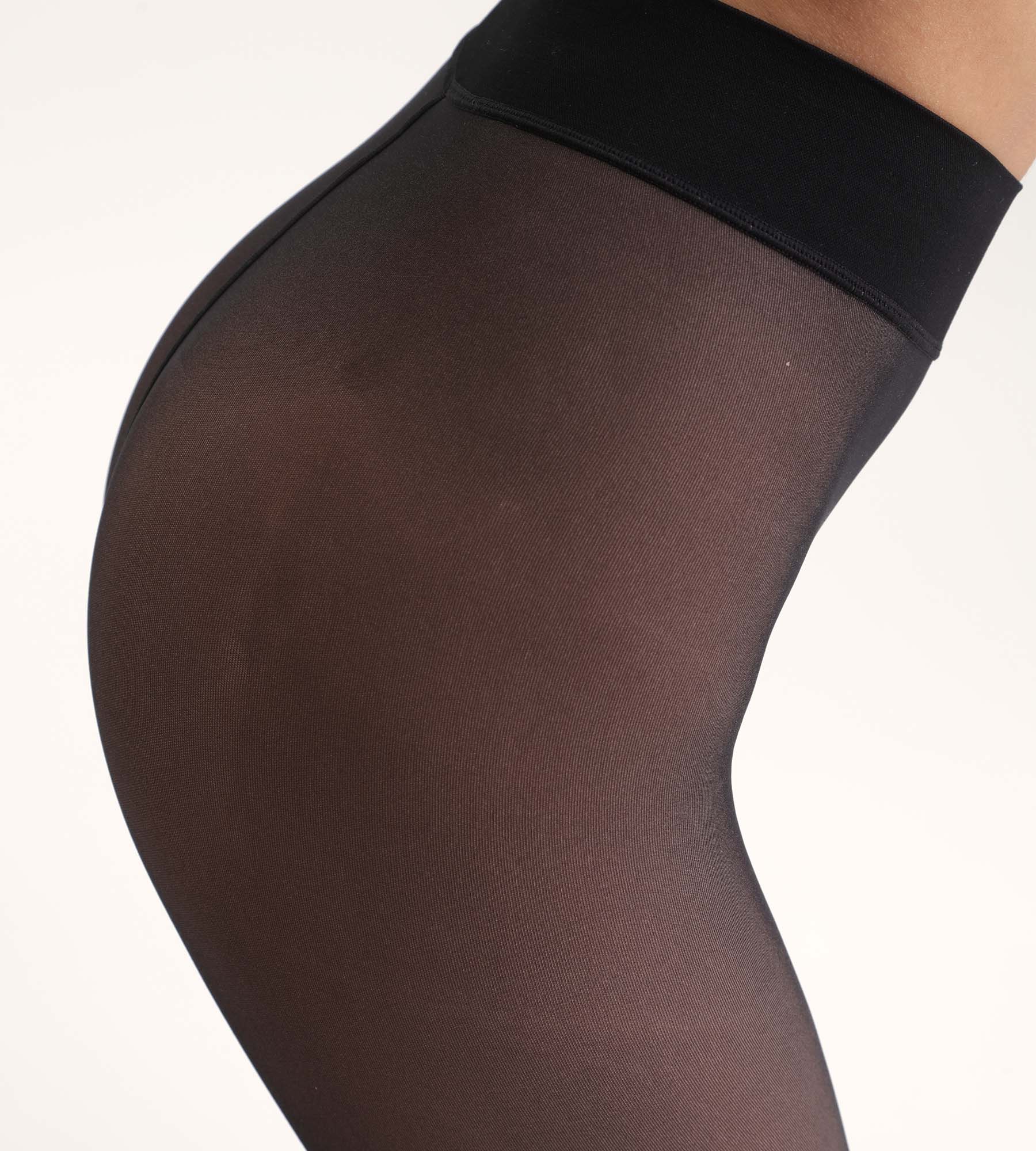 DIM Collant trasparente effetto caldo Nero Thermo