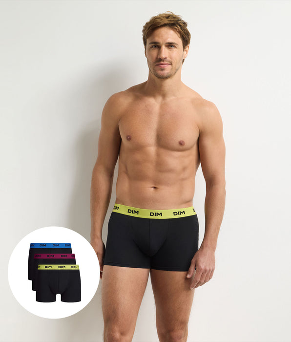 DIM Confezione da 3 boxer uomo flashy Mix And Colors