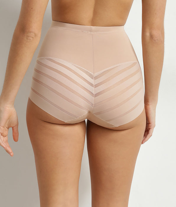 DIM Slip a vita alta pancia piatta Nude Donna Dim Silhouette Élégance