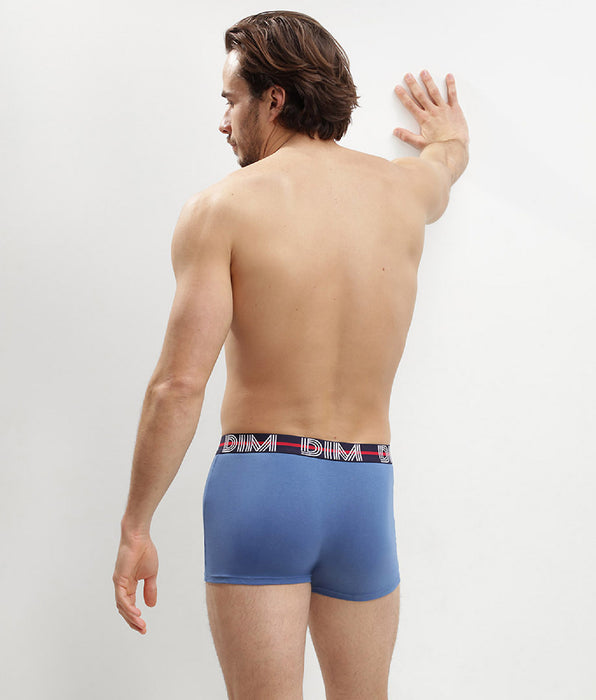 DIM Pacco da 3 boxer rossi, blu notte e azzurri - Dim Powerful