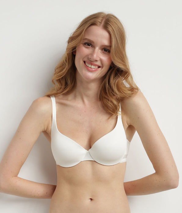 DIM Reggiseno a balconcino imbottito Madreperla InvisiFree di Dim