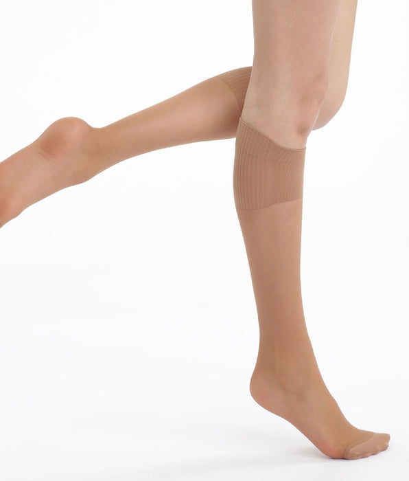 DIM Pacco da 2 gambaletti Absolu Flex 20D cannella