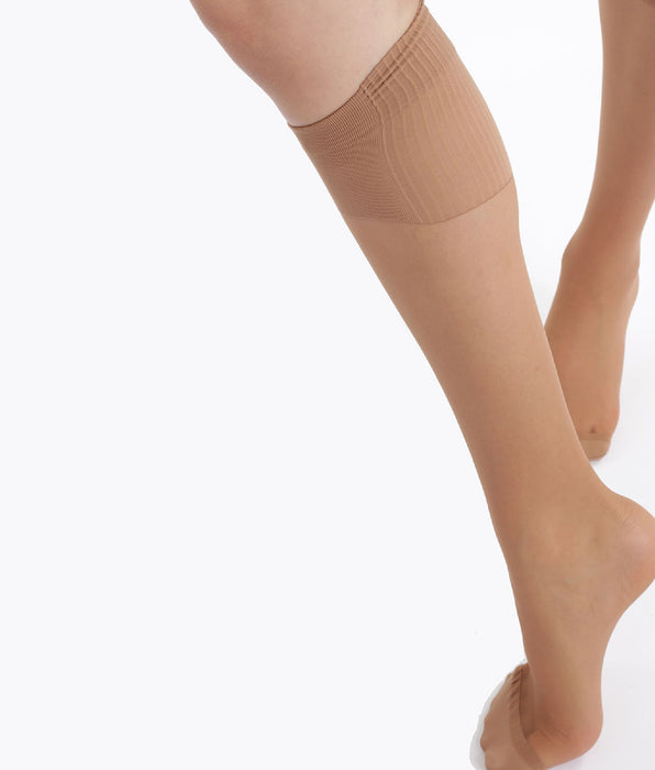 DIM Pacco da 2 gambaletti Absolu Flex 20D cannella